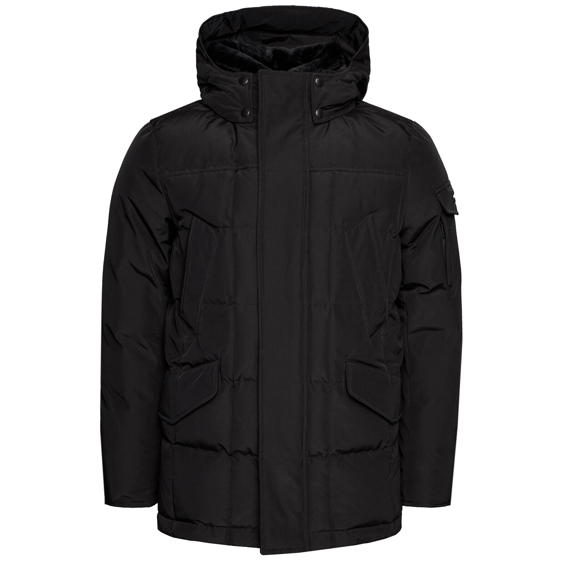 Woolrich Zimní bunda Blizzard CFWOOU0339MR UT0001 Černá Regular Fit - Pepit.cz