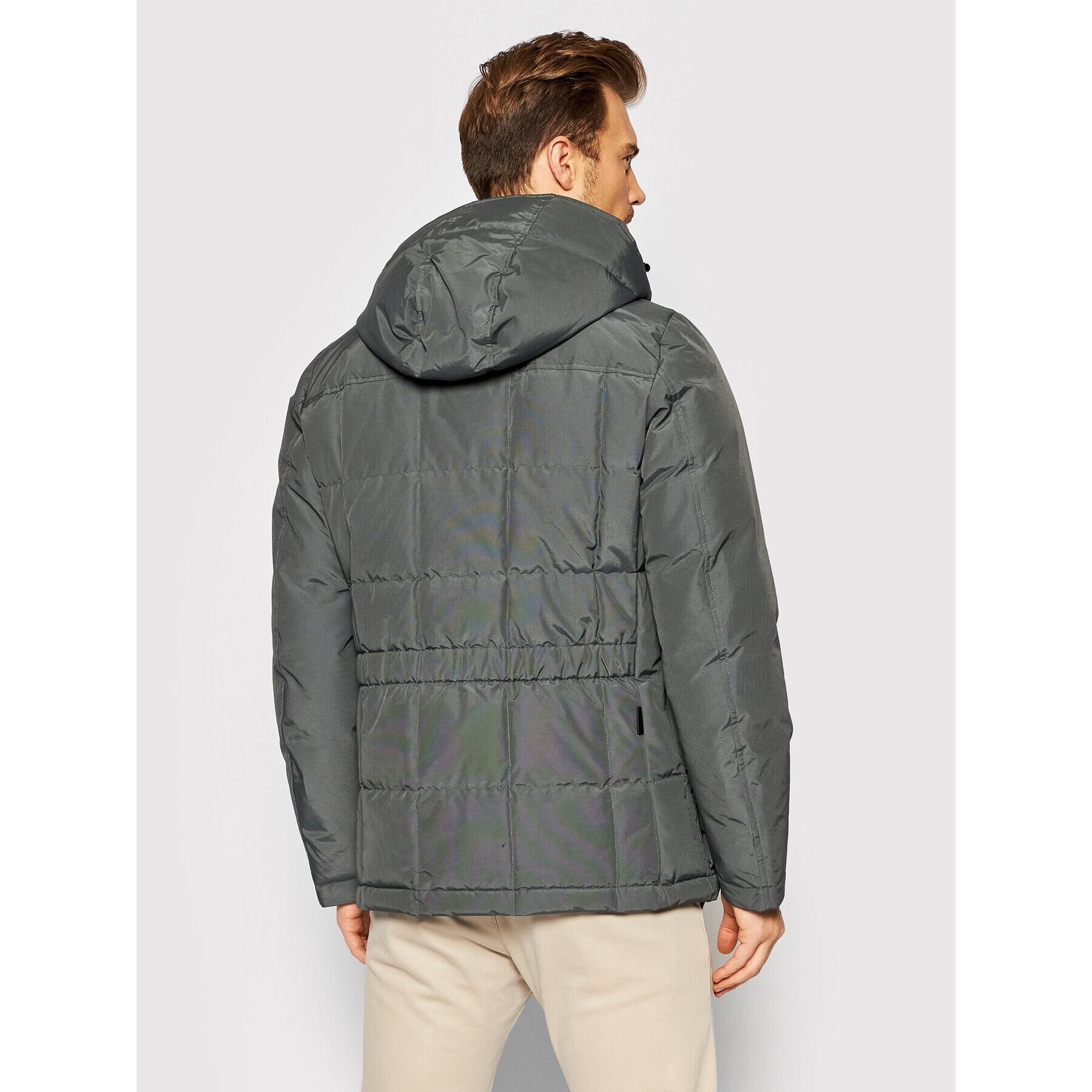 Woolrich Zimní bunda Blizzard CFWOOU0490MRUT0001 Šedá Regular Fit - Pepit.cz