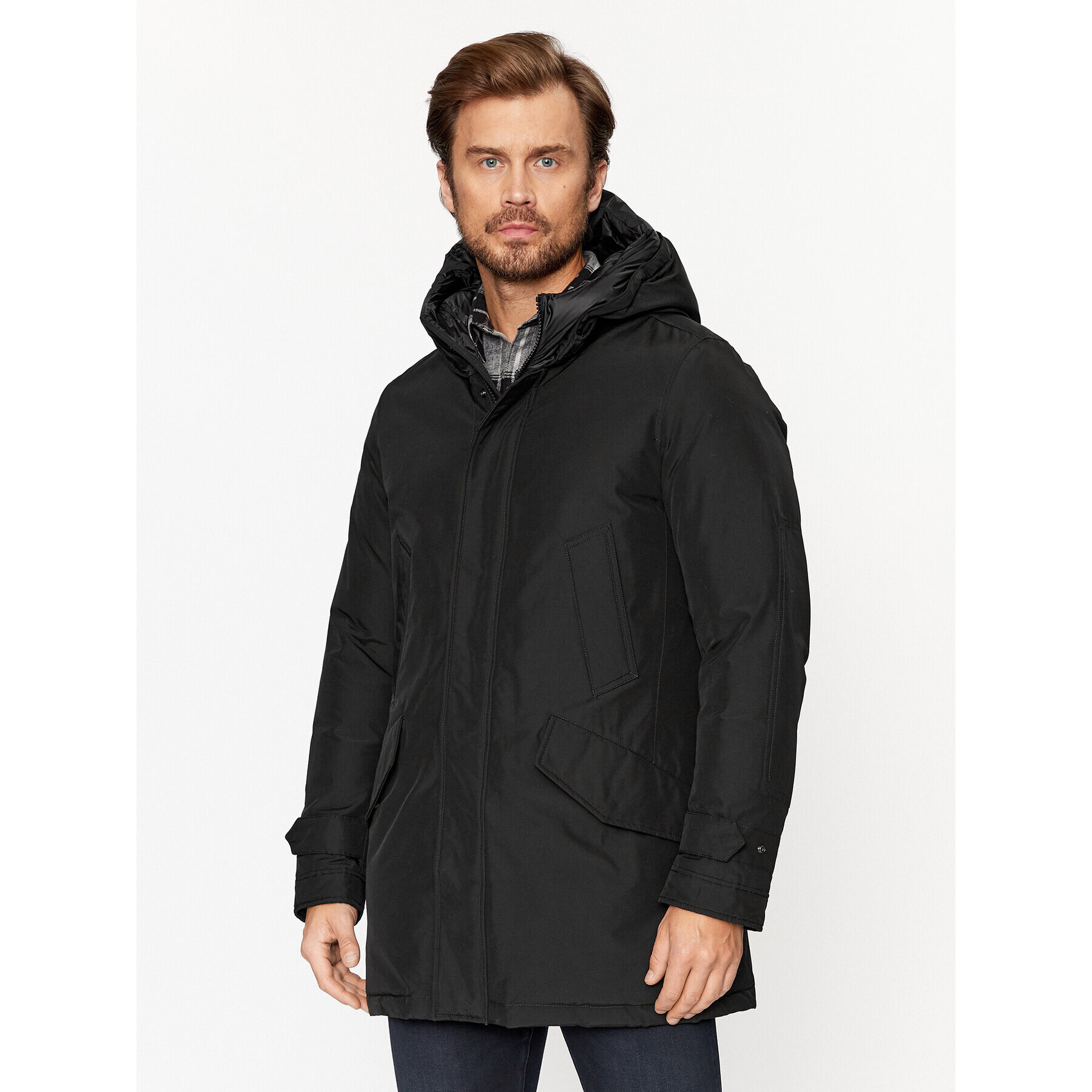 Woolrich Zimní bunda Polar CFWOOU0487MRUT0001 Černá Regular Fit - Pepit.cz