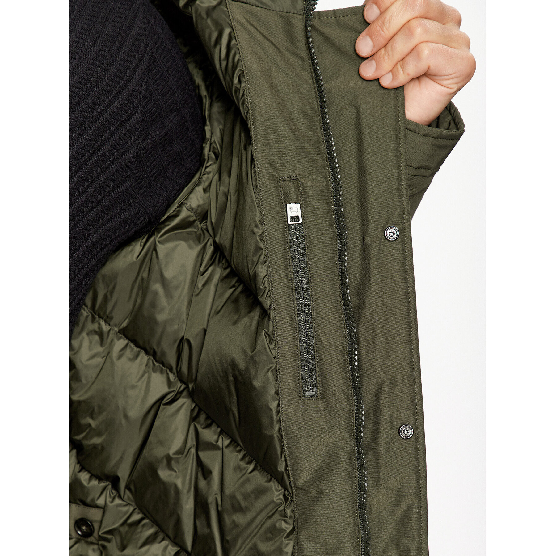 Woolrich Zimní bunda Polar CFWOOU0487MRUT0001 Zelená Regular Fit - Pepit.cz