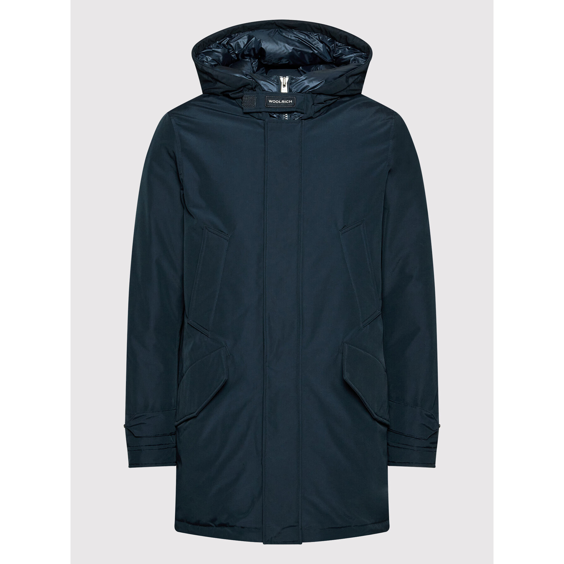 Woolrich Zimní bunda Polar High Collar CFWOOU0487MRUT0001 Tmavomodrá Regular Fit - Pepit.cz