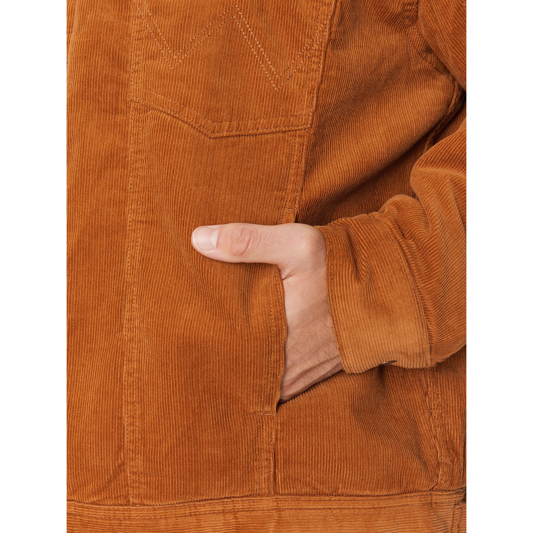 Wrangler Bunda pro přechodné období Anti Fit 112341245 Hnědá Regular Fit - Pepit.cz