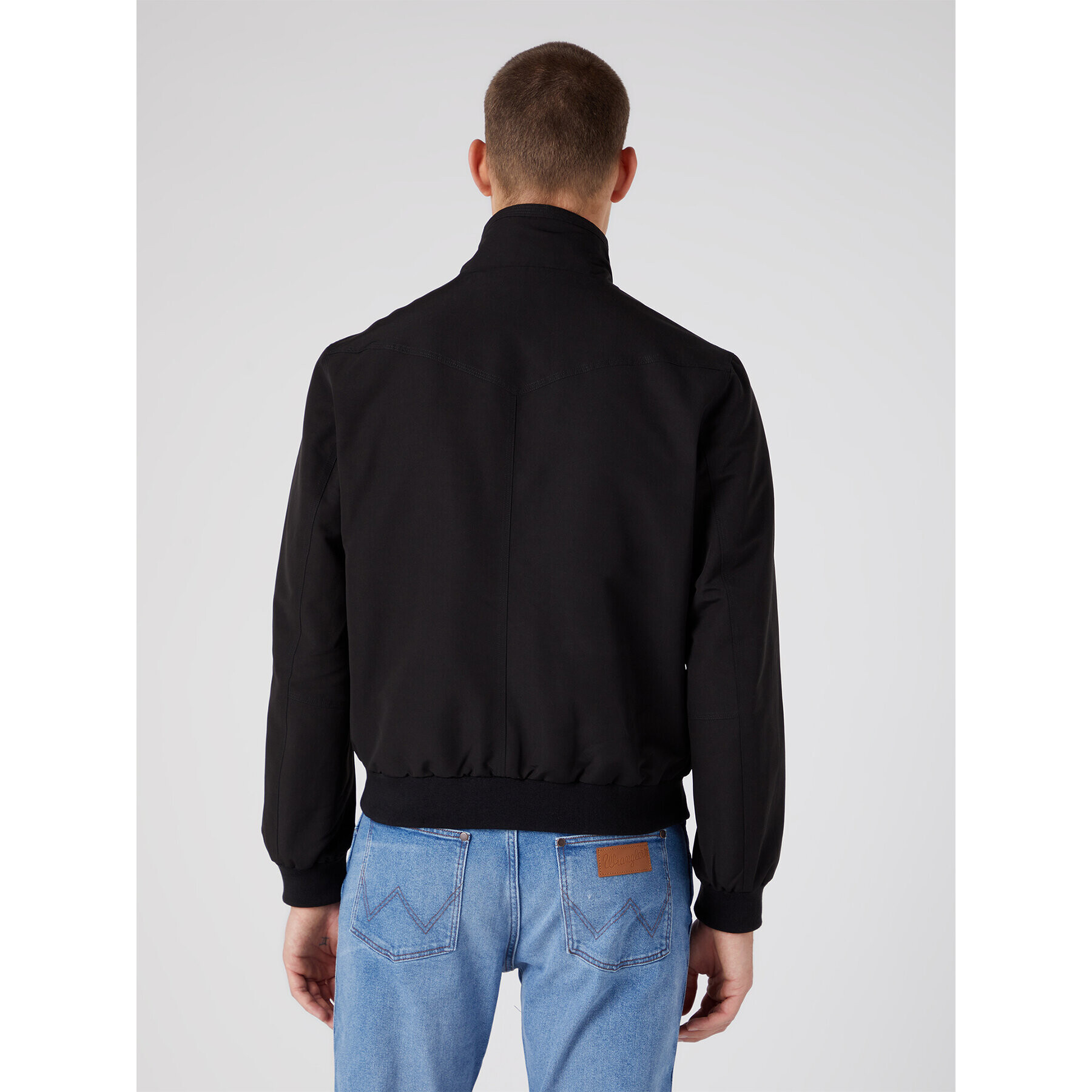 Wrangler Bunda pro přechodné období Harrington W481WW100 112331615 Černá Regular Fit - Pepit.cz