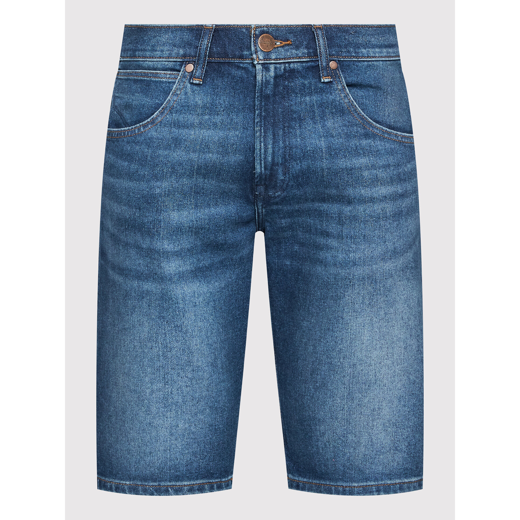 Wrangler Džínové šortky Colton W15VYL31Q Modrá Regular Fit - Pepit.cz