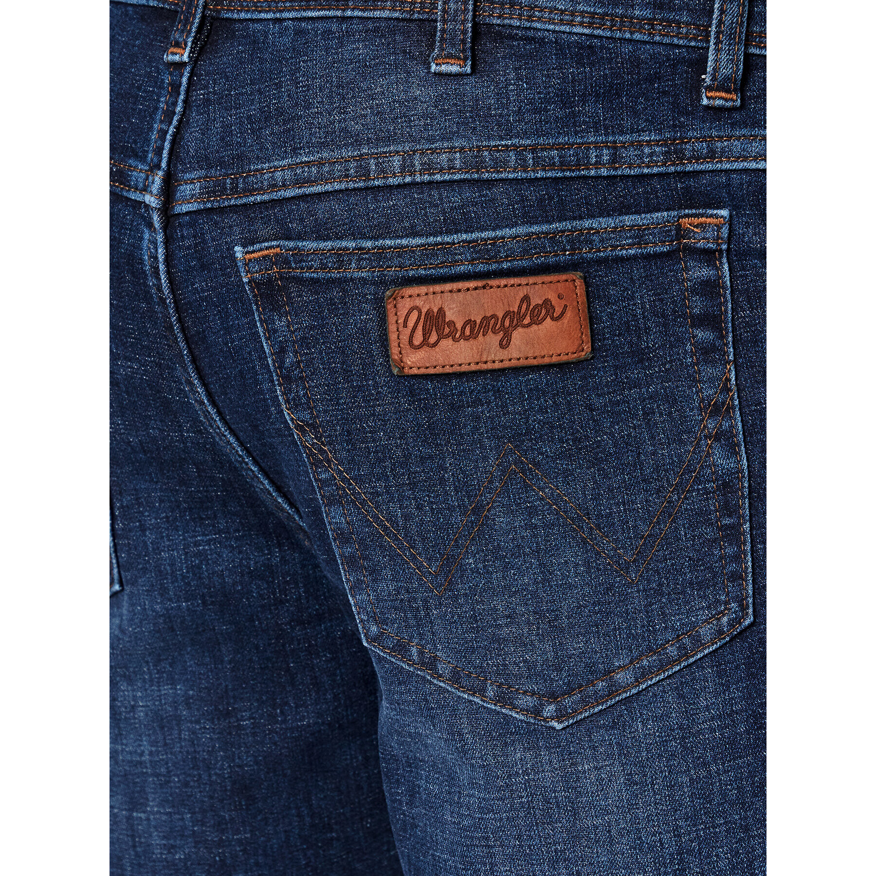 Wrangler Džínové šortky Texas W11CCT30R Tmavomodrá Regular Fit - Pepit.cz