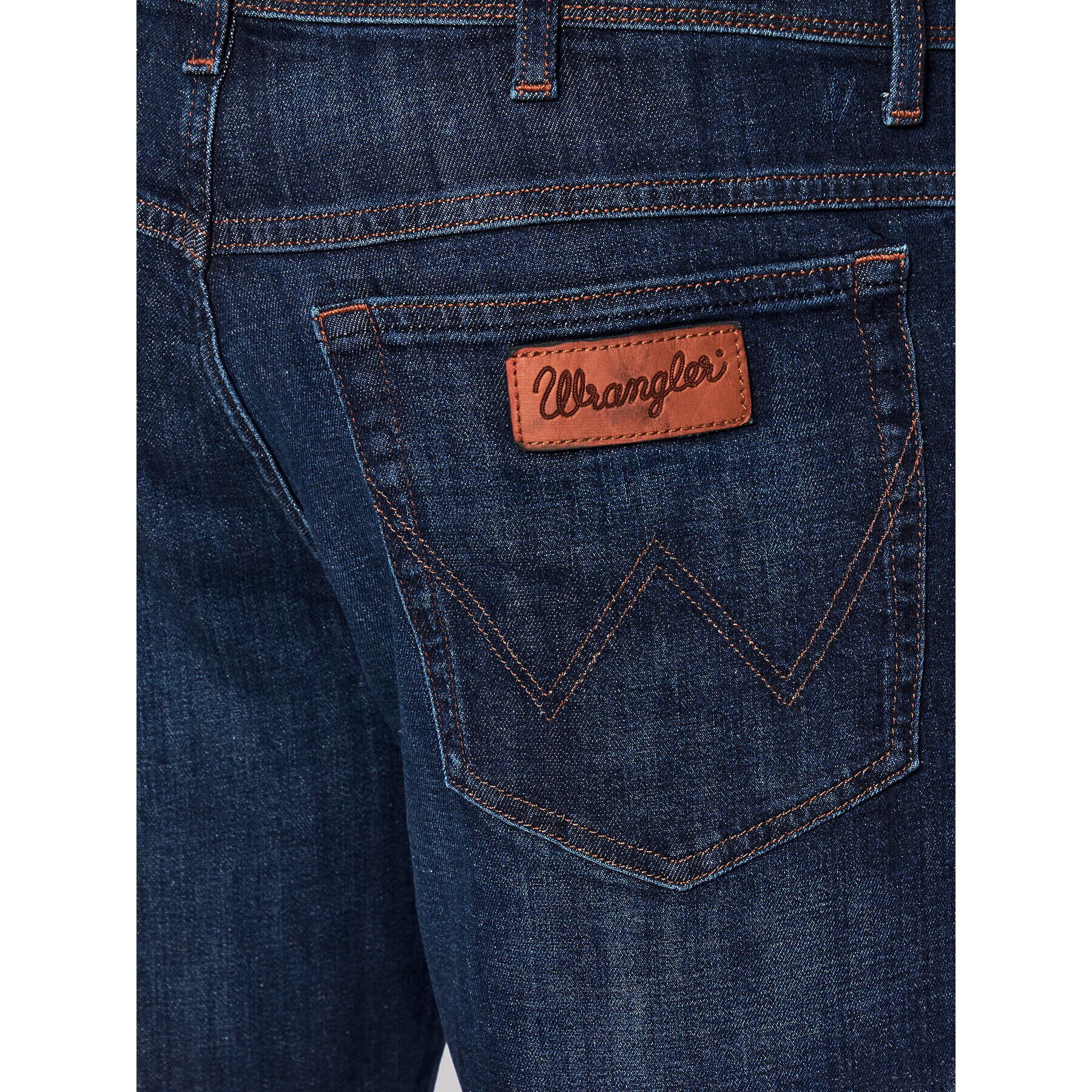 Wrangler Džínové šortky Texas W11CYJ38E Tmavomodrá Regular Fit - Pepit.cz