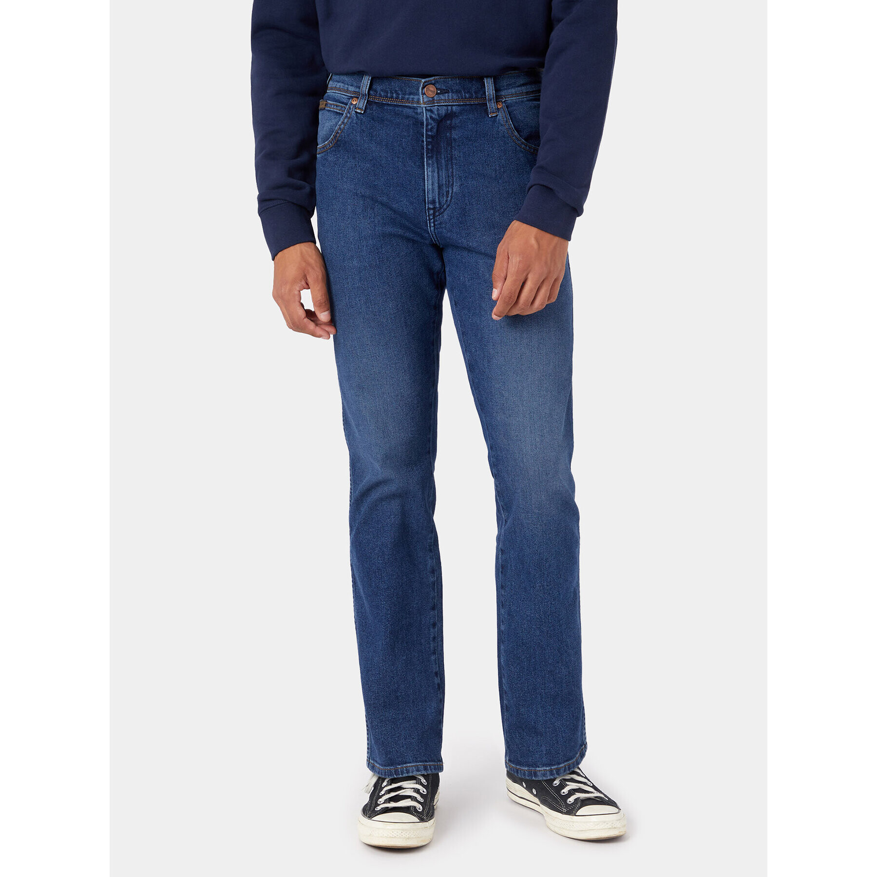 Wrangler Jeansy Texas 112335241 Modrá Straight Leg - Pepit.cz