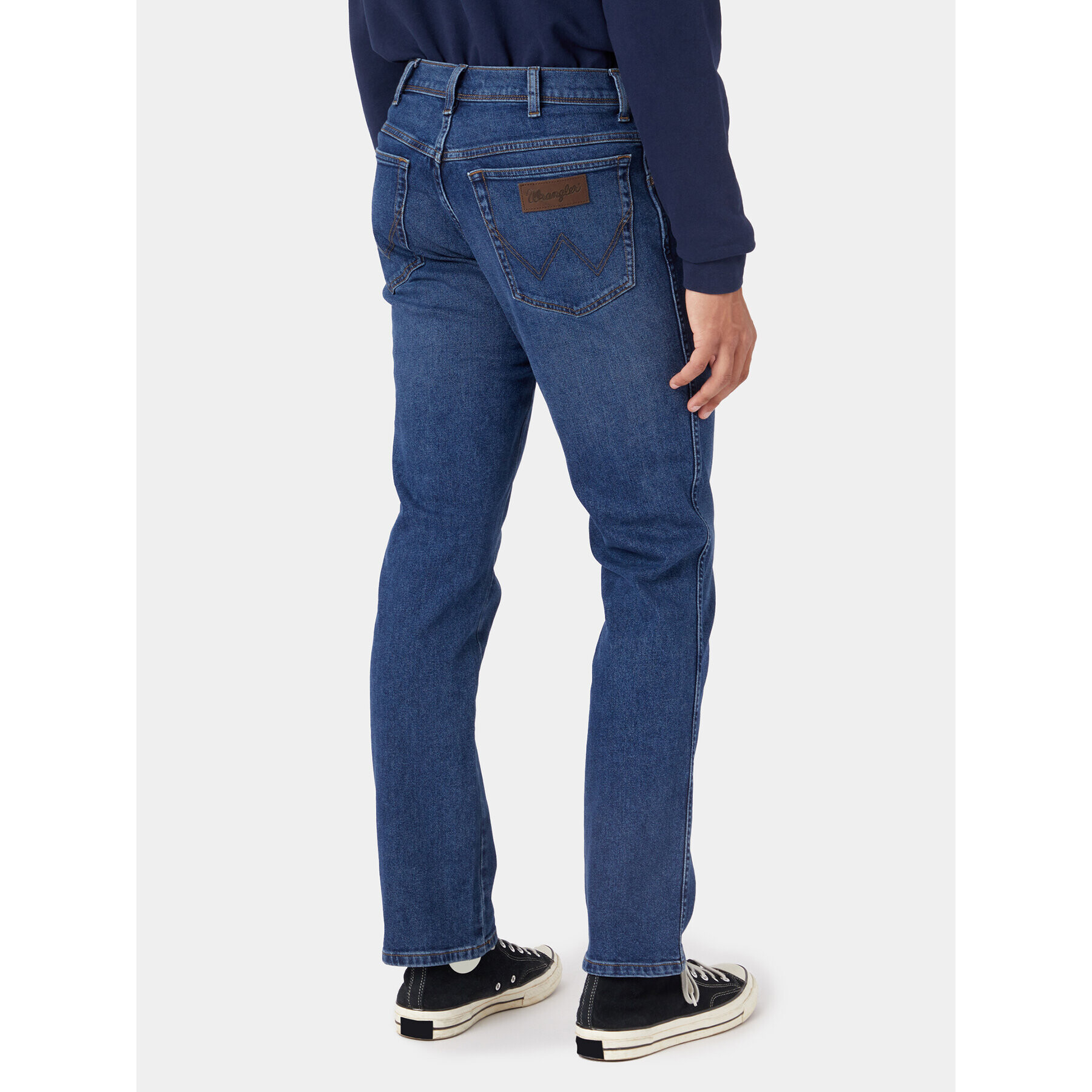 Wrangler Jeansy Texas 112335241 Modrá Straight Leg - Pepit.cz