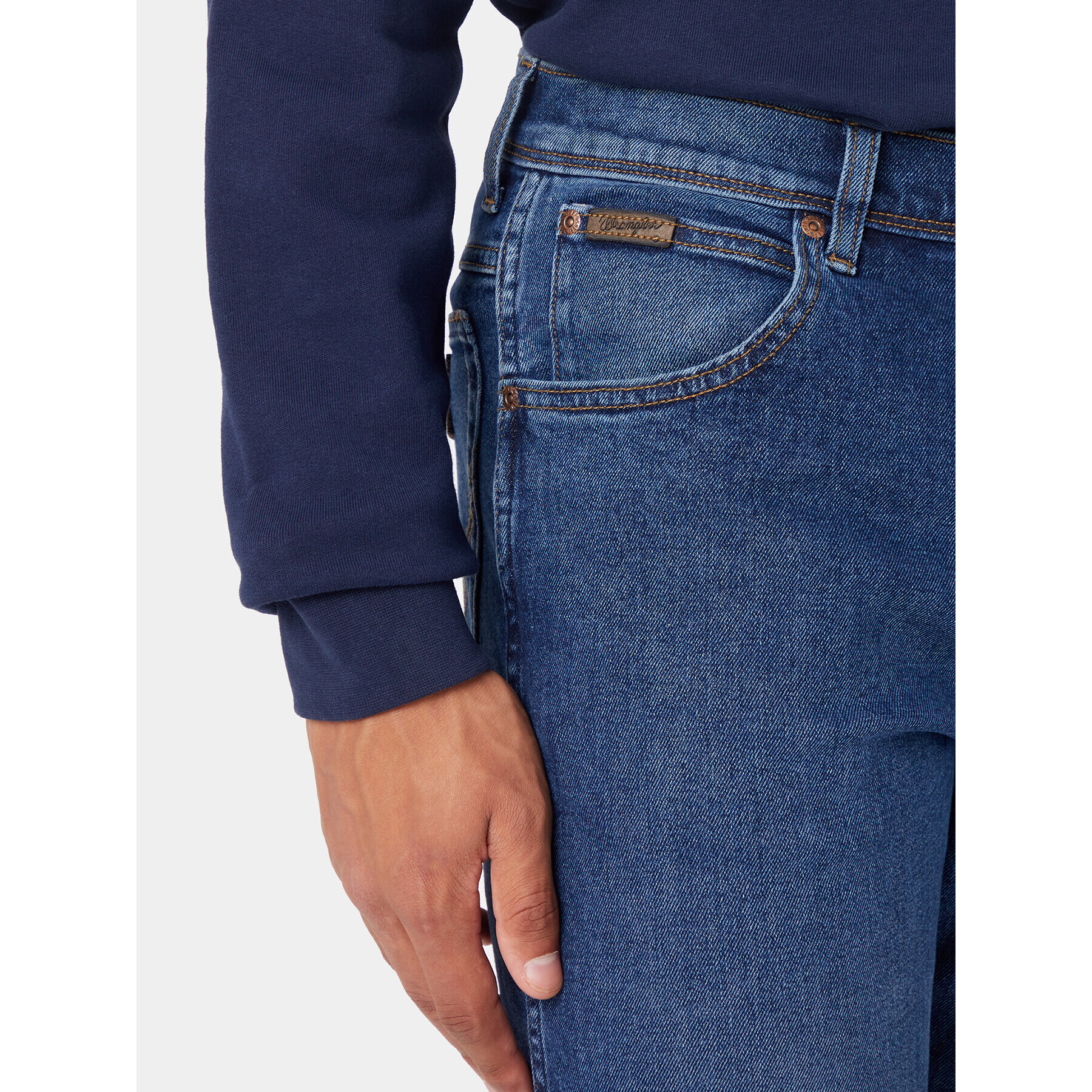 Wrangler Jeansy Texas 112335241 Modrá Straight Leg - Pepit.cz