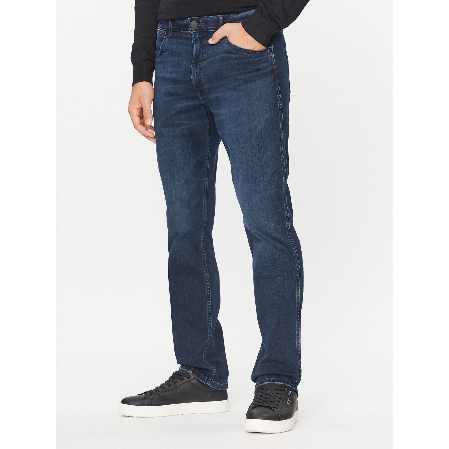 Wrangler Jeansy Greensboro 112341408 Modrá Regular Fit - Pepit.cz