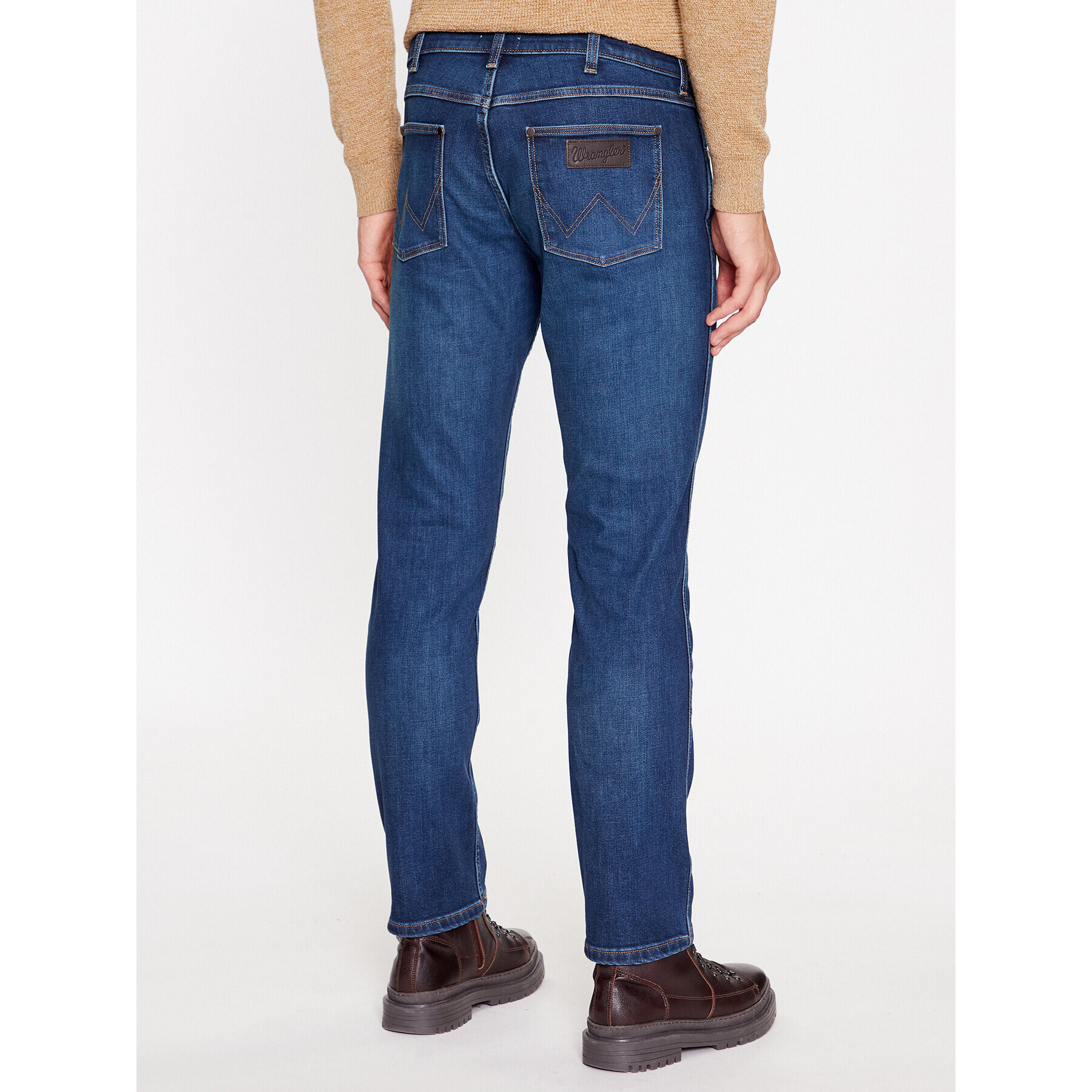 Wrangler Jeansy Greensboro 112341413 Modrá Regular Fit - Pepit.cz