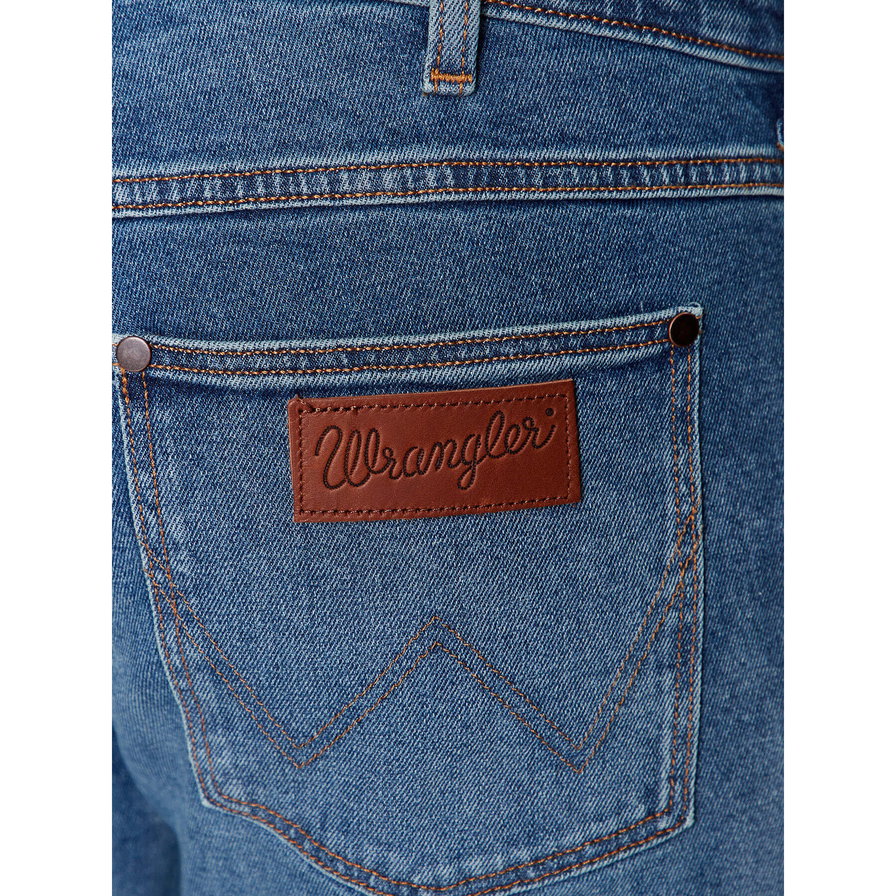 Wrangler Jeansy Greensboro 112341415 Modrá Regular Fit - Pepit.cz