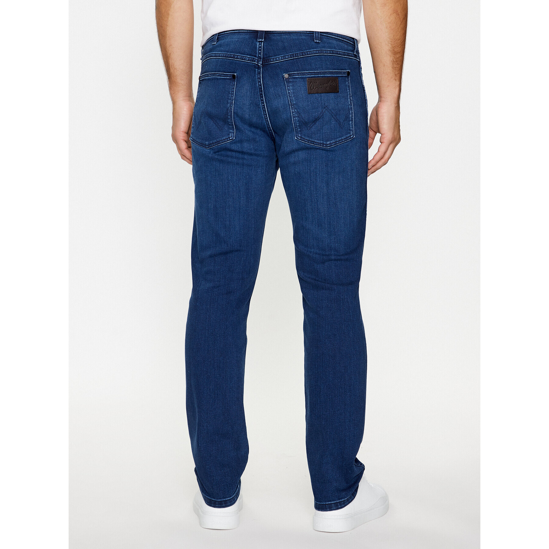 Wrangler Jeansy Larston 112341425 Modrá Slim Fit - Pepit.cz