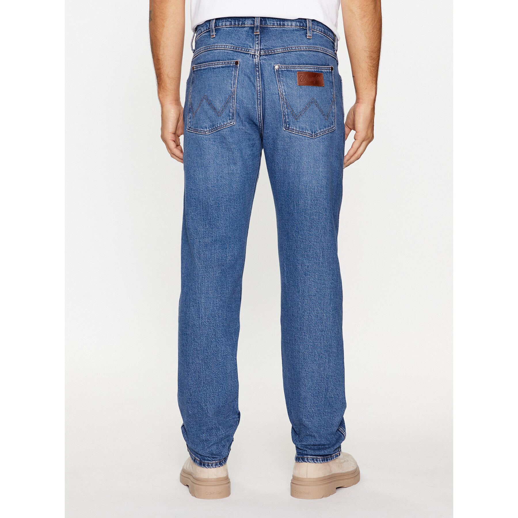 Wrangler Jeansy Frontier 112341442 Modrá Relaxed Fit - Pepit.cz