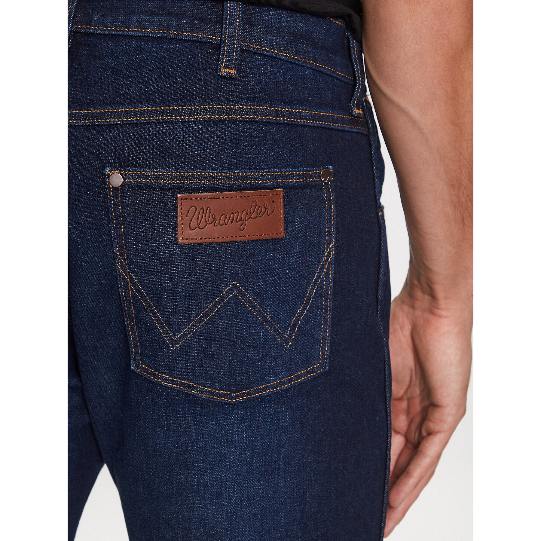 Wrangler Jeansy Larston 112341469 Modrá Slim Fit - Pepit.cz