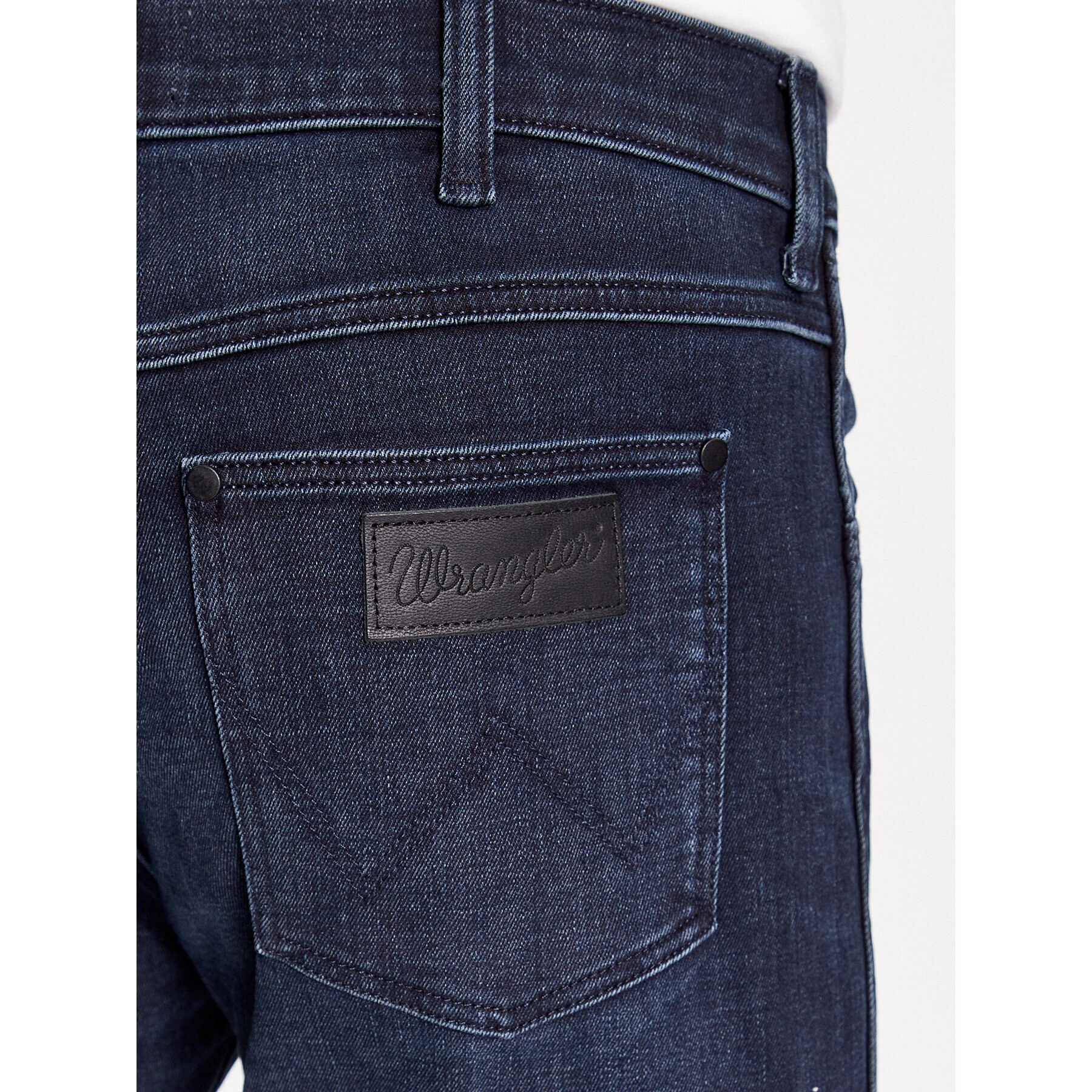 Wrangler Jeansy Larston 112345378 Tmavomodrá Slim Fit - Pepit.cz