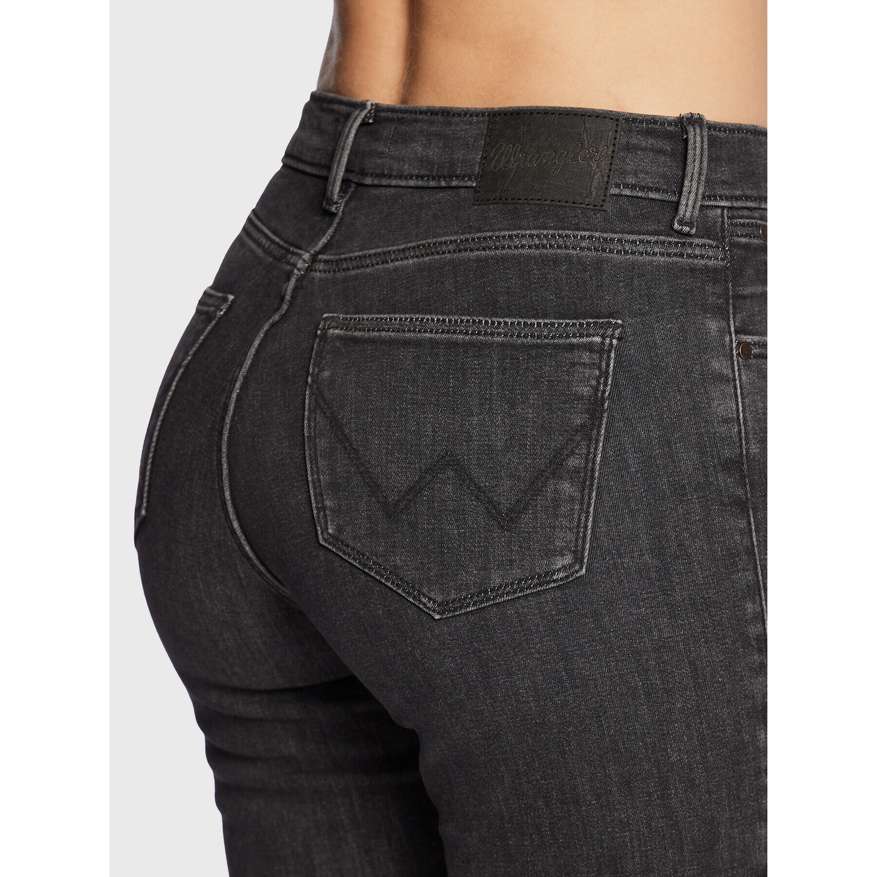 Wrangler Jeansy Body Bespoke 112319180 Černá Slim Fit - Pepit.cz