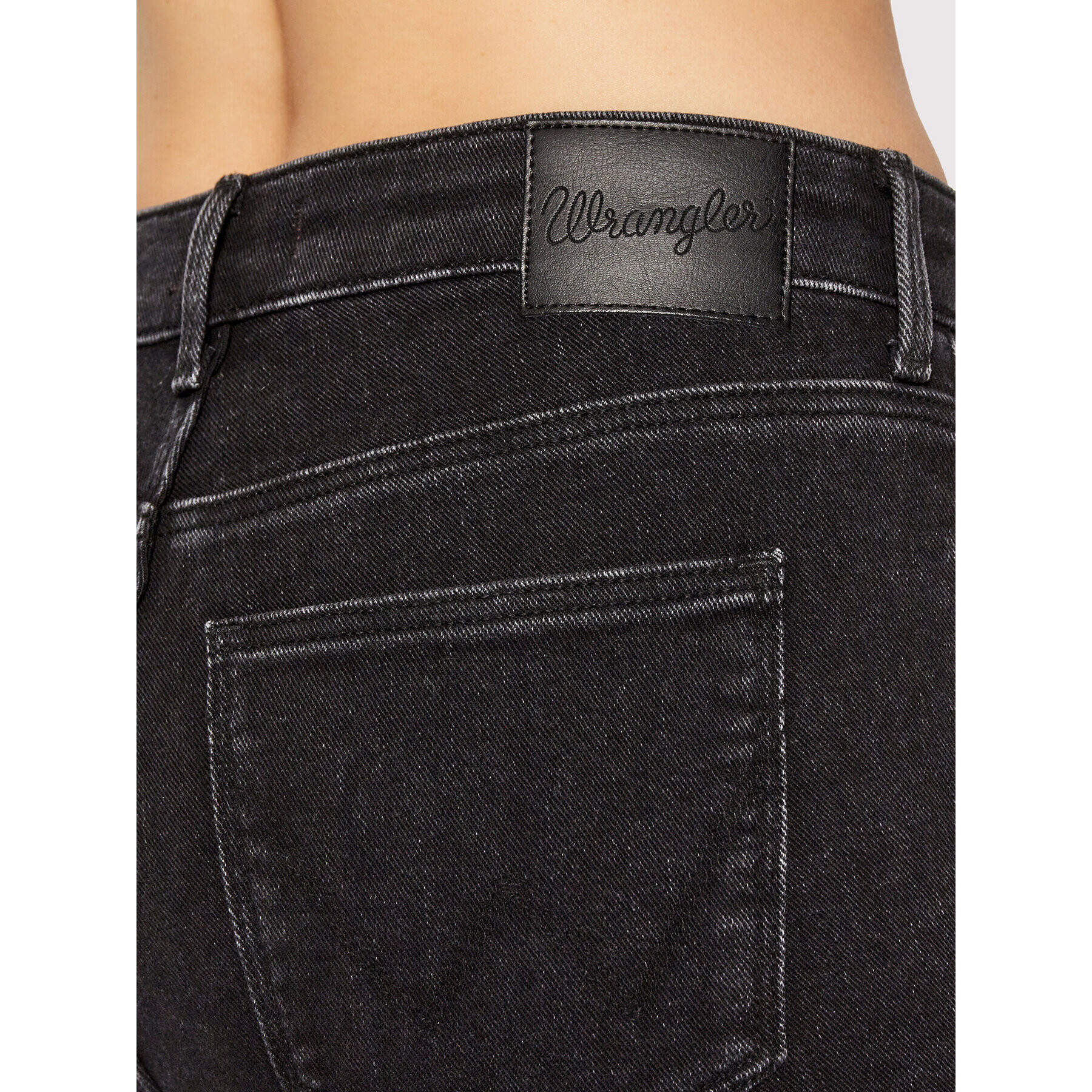 Wrangler Jeansy Body Bespoke W28KZJ35J Černá Skinny Fit - Pepit.cz