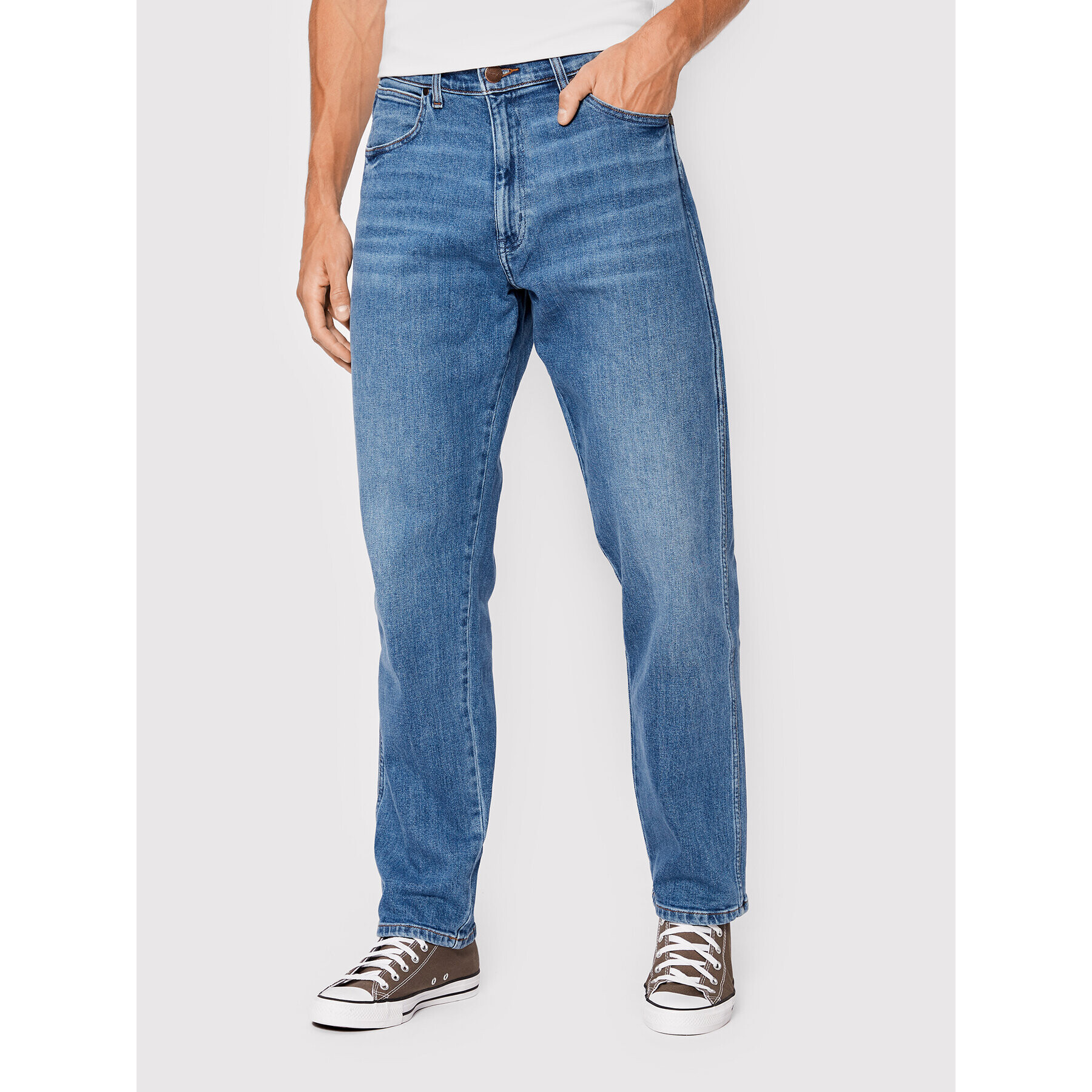 Wrangler Jeansy Frontier W16VJX21Y Modrá Relaxed Fit - Pepit.cz