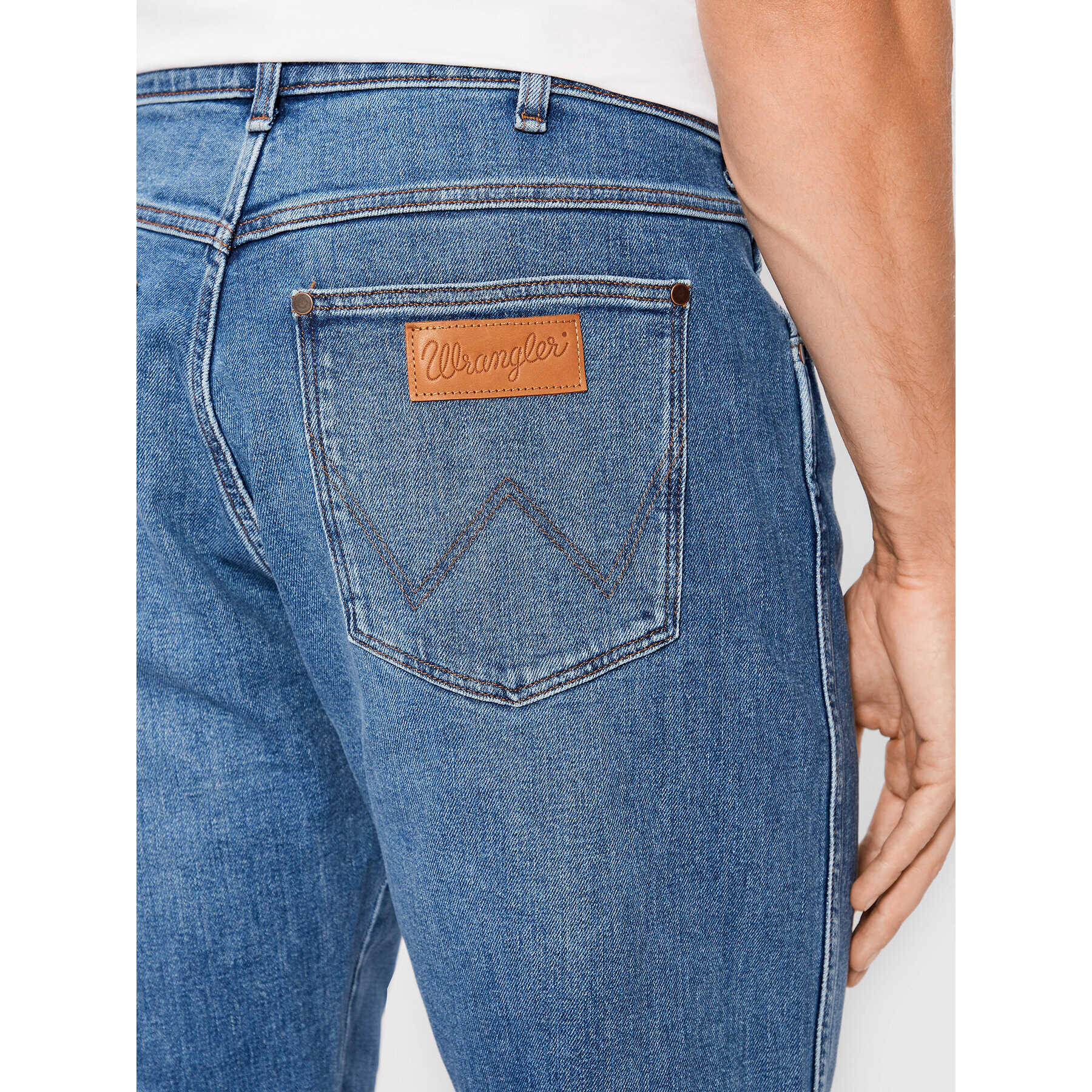 Wrangler Jeansy Frontier W16VJX21Y Modrá Relaxed Fit - Pepit.cz