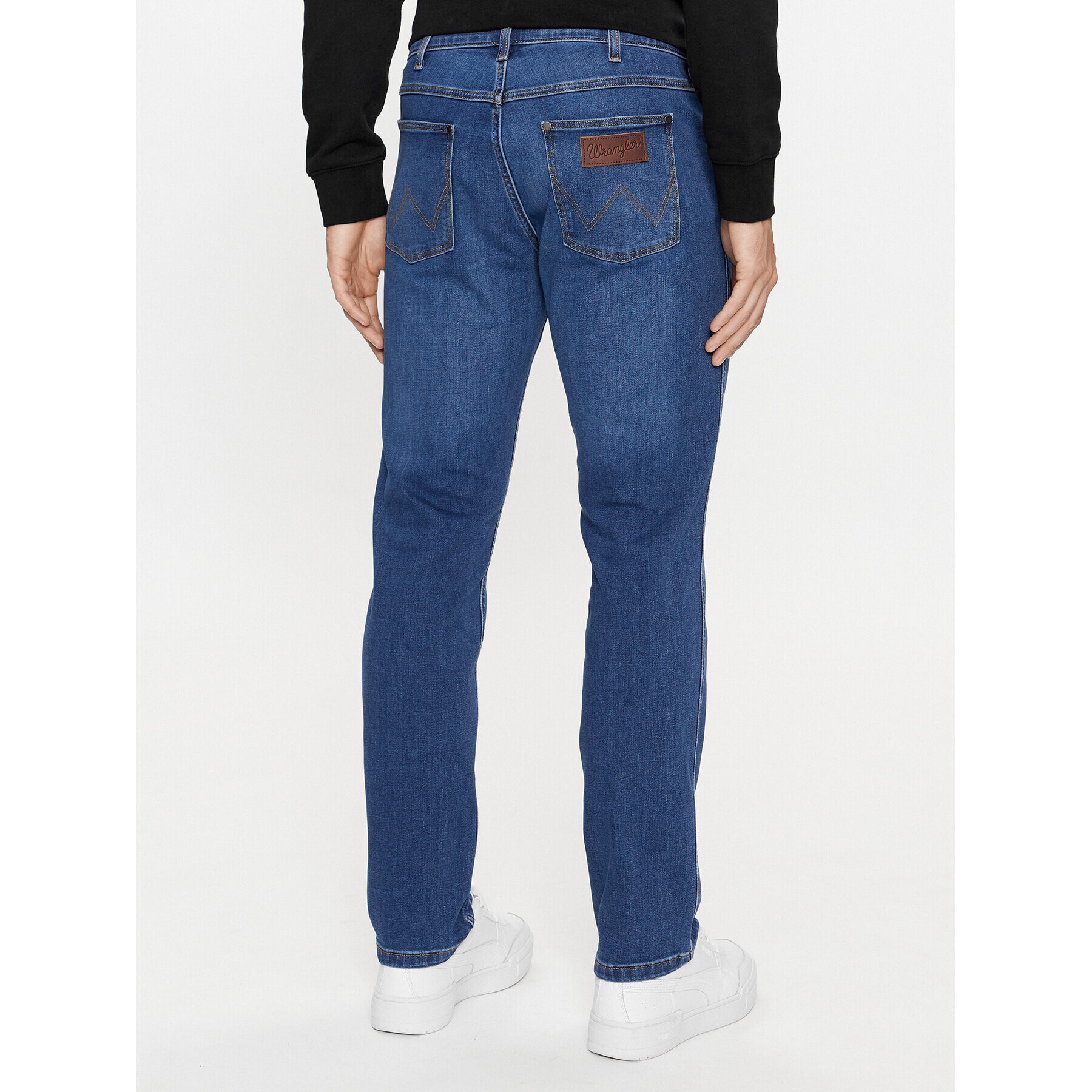 Wrangler Jeansy Greensboro 112341409 Modrá Regular Fit - Pepit.cz