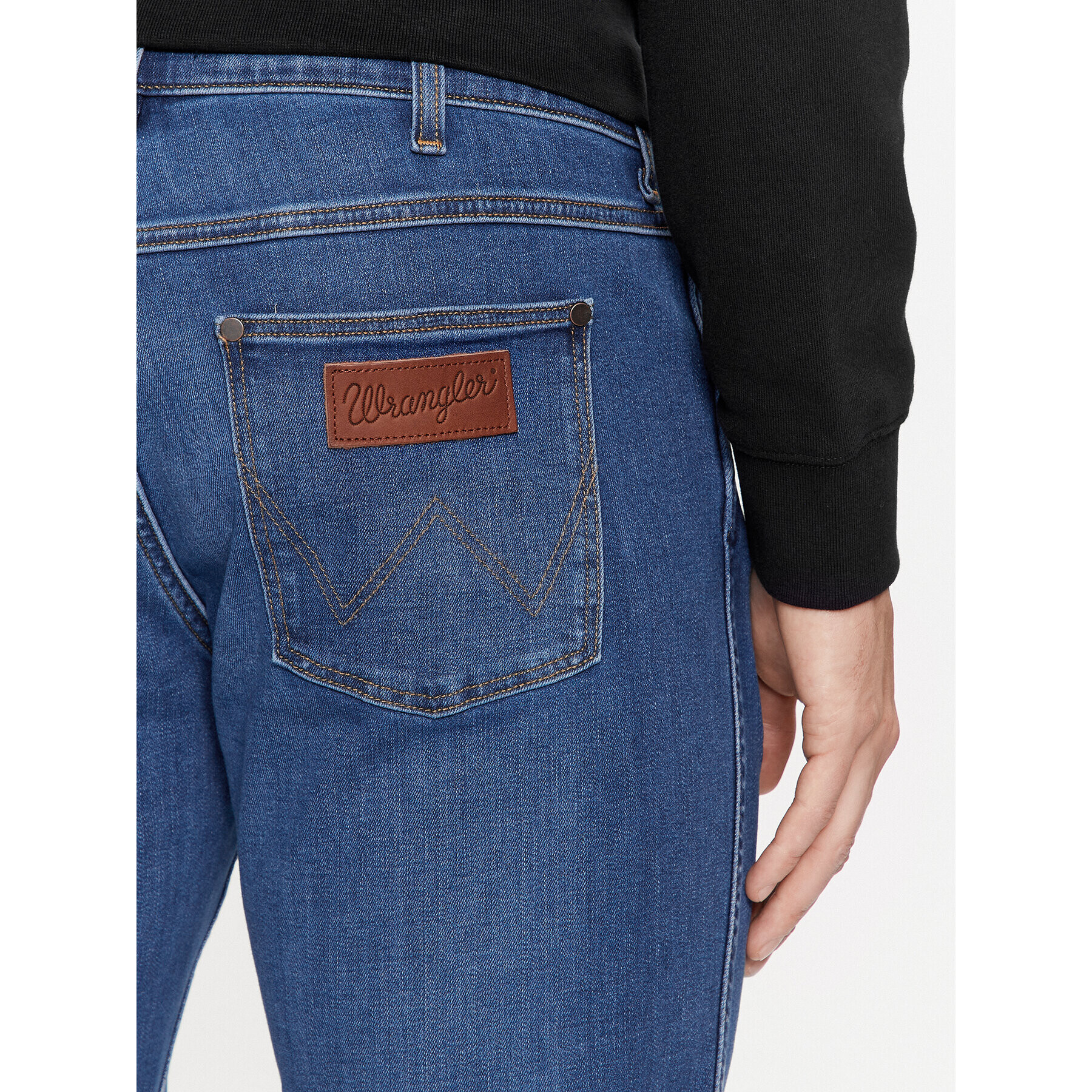 Wrangler Jeansy Greensboro 112341409 Modrá Regular Fit - Pepit.cz