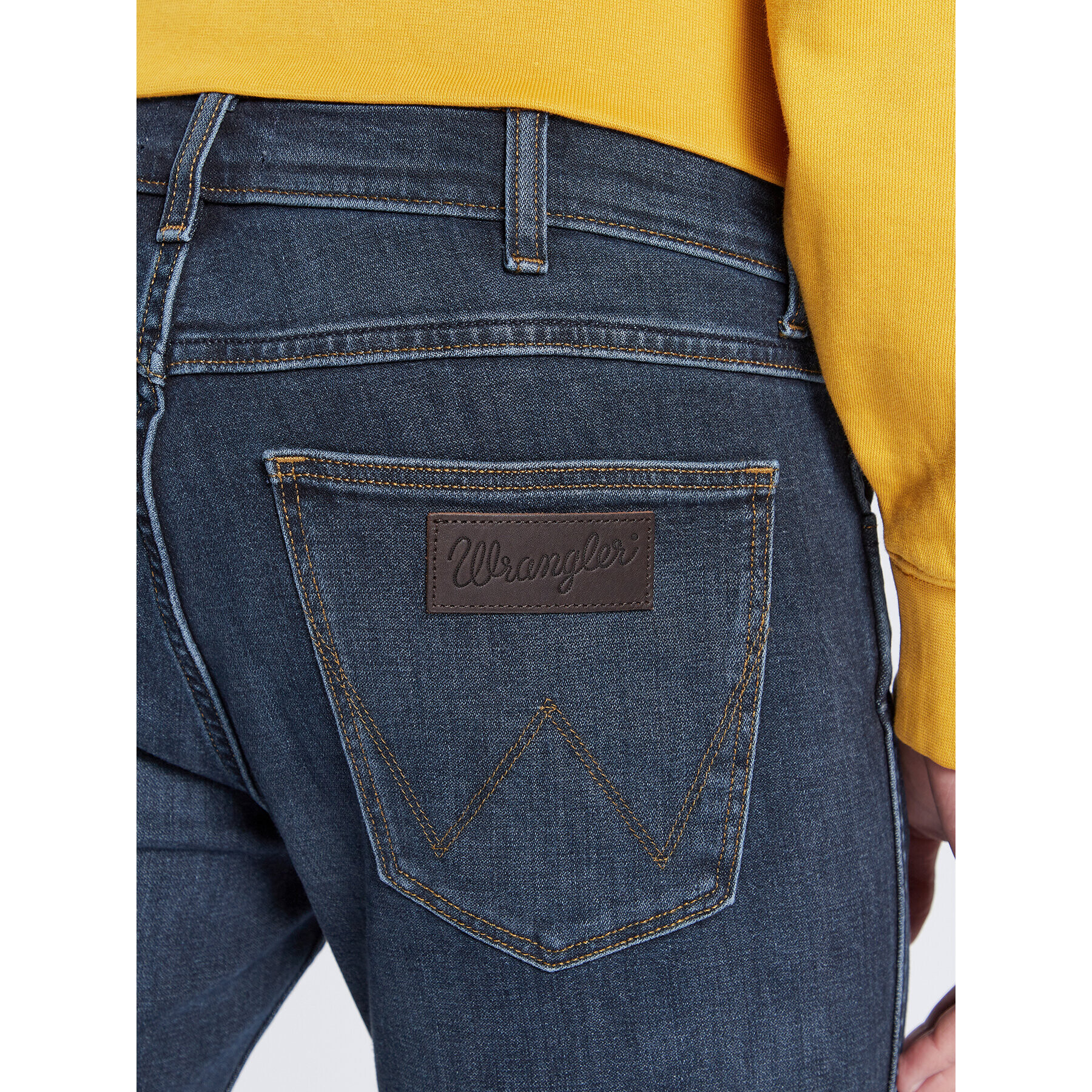 Wrangler Jeansy Greensboro W15Q3521J 112320135 Modrá Regular Fit - Pepit.cz