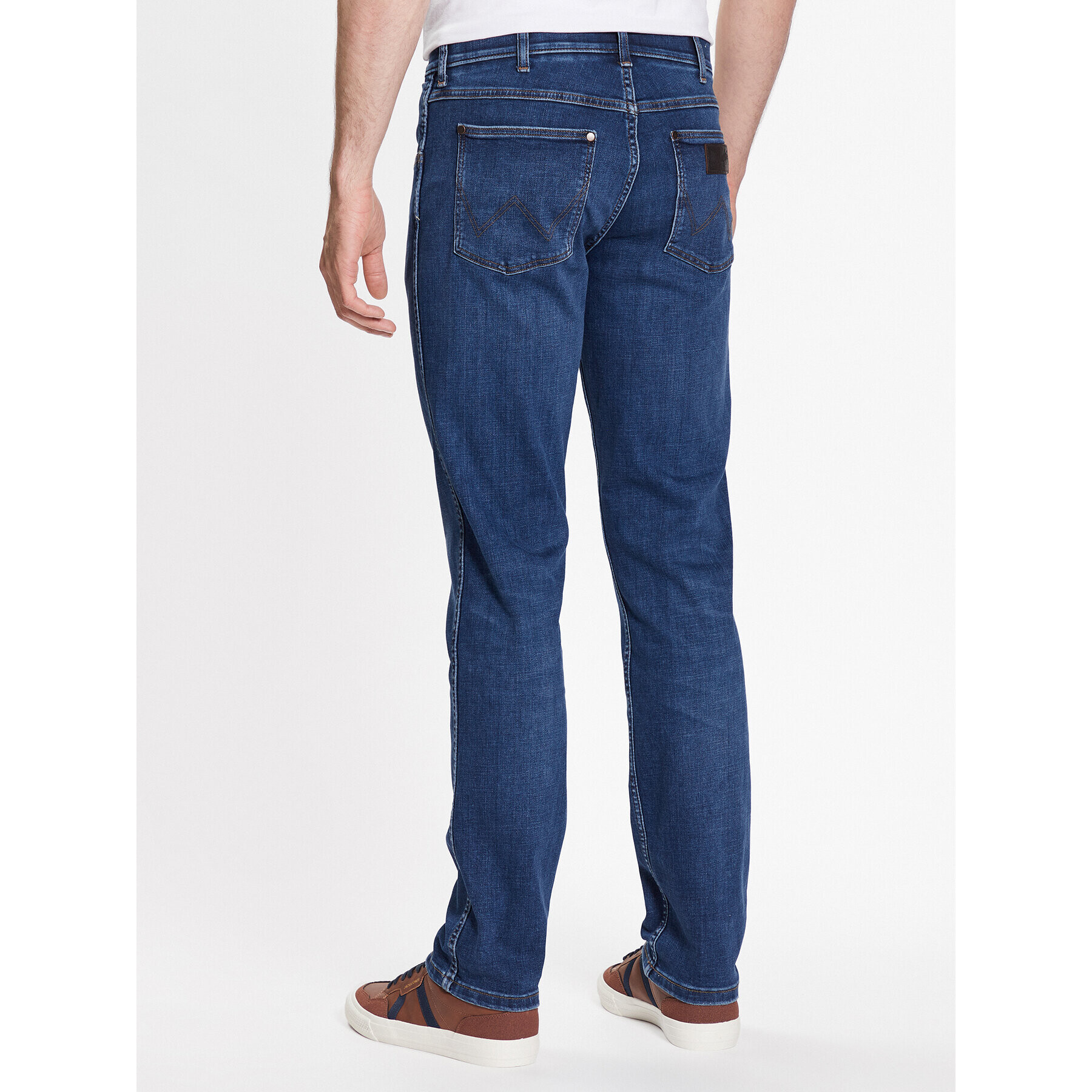 Wrangler Jeansy Greensboro W15QCSZ72 112330714 Modrá Straight Fit - Pepit.cz