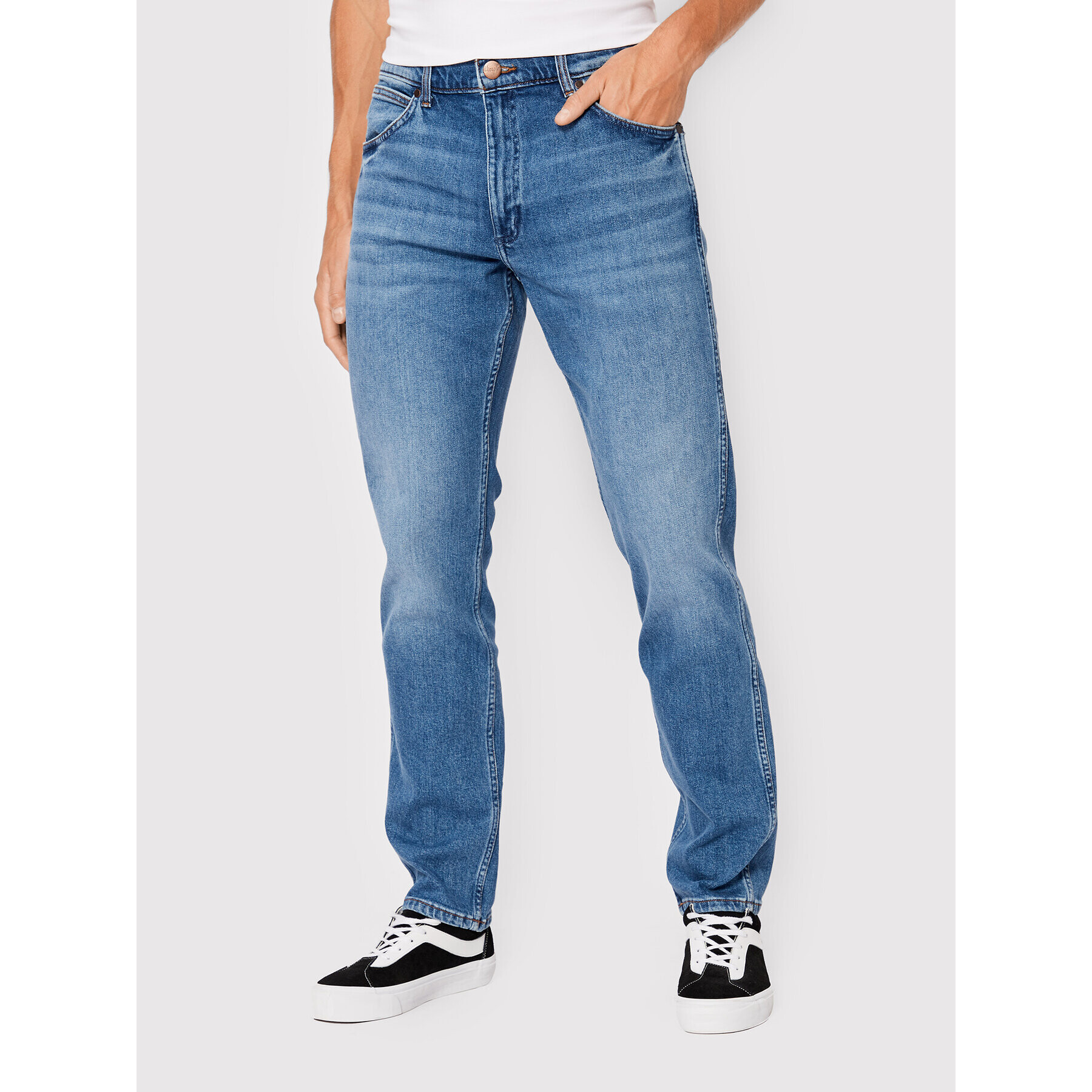 Wrangler Jeansy Greensboro W15QJX21Y Modrá Regular Fit - Pepit.cz