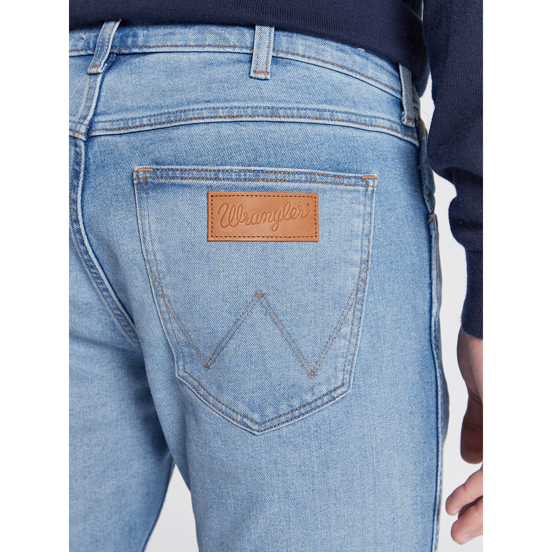 Wrangler Jeansy Greensboro W15QU822U 112320157 Modrá Regular Fit - Pepit.cz