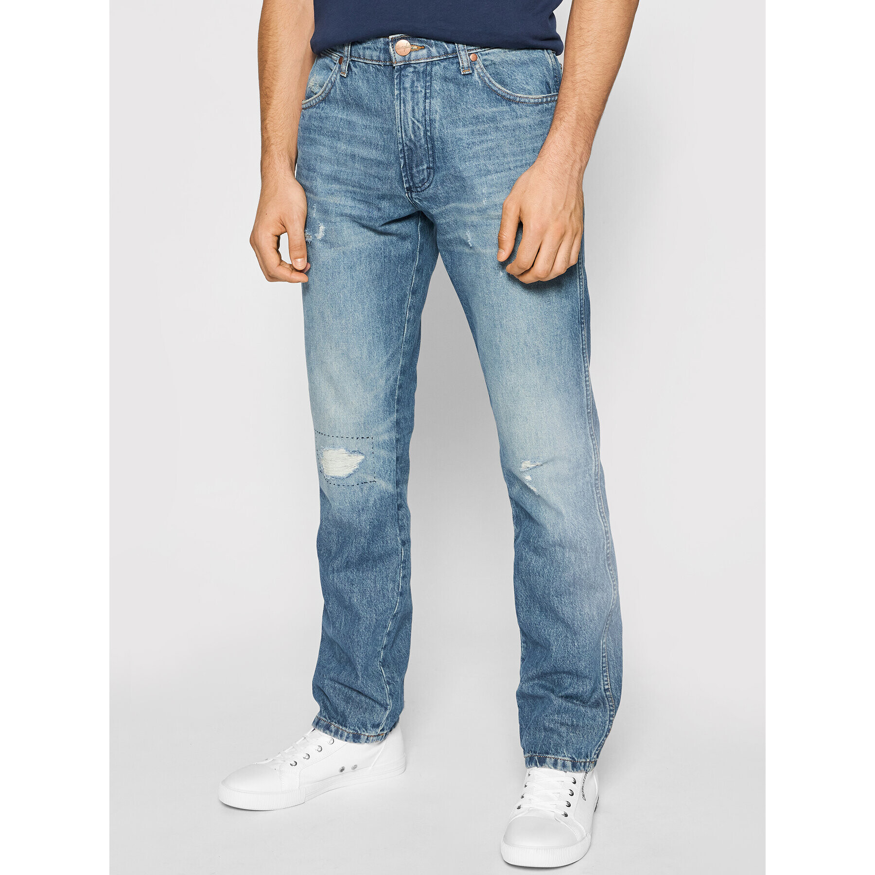 Wrangler Jeansy Greensboro W15QY1367 Modrá Regular Fit - Pepit.cz