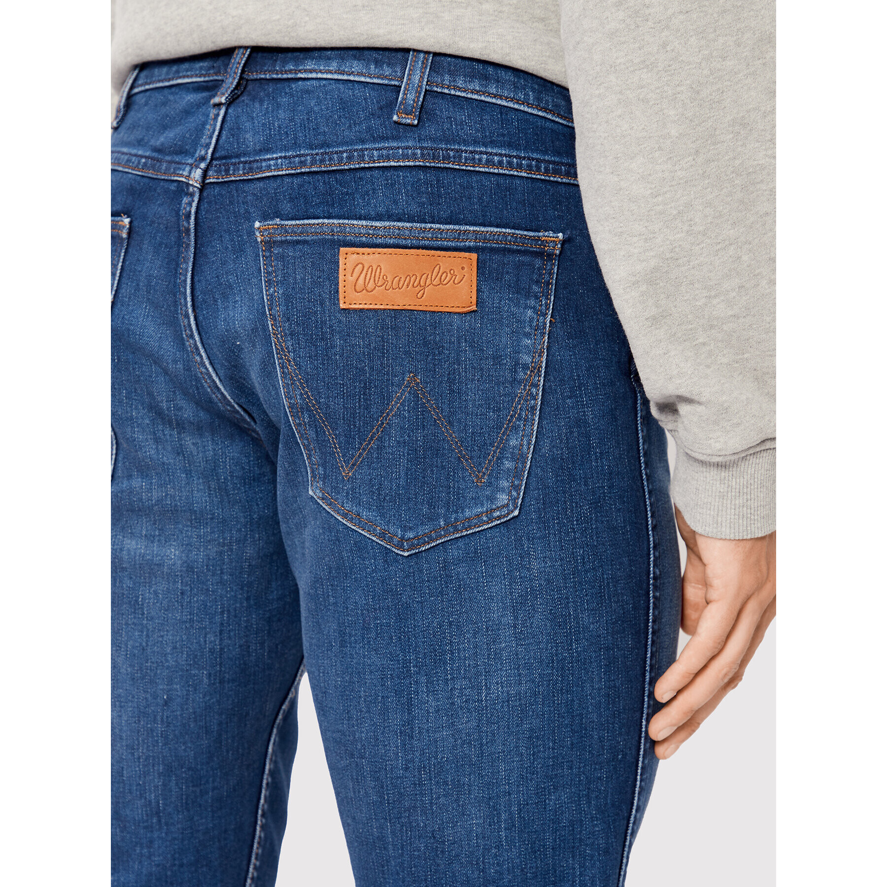 Wrangler Jeansy Greensboro W15QYI23A Tmavomodrá Regular Fit - Pepit.cz