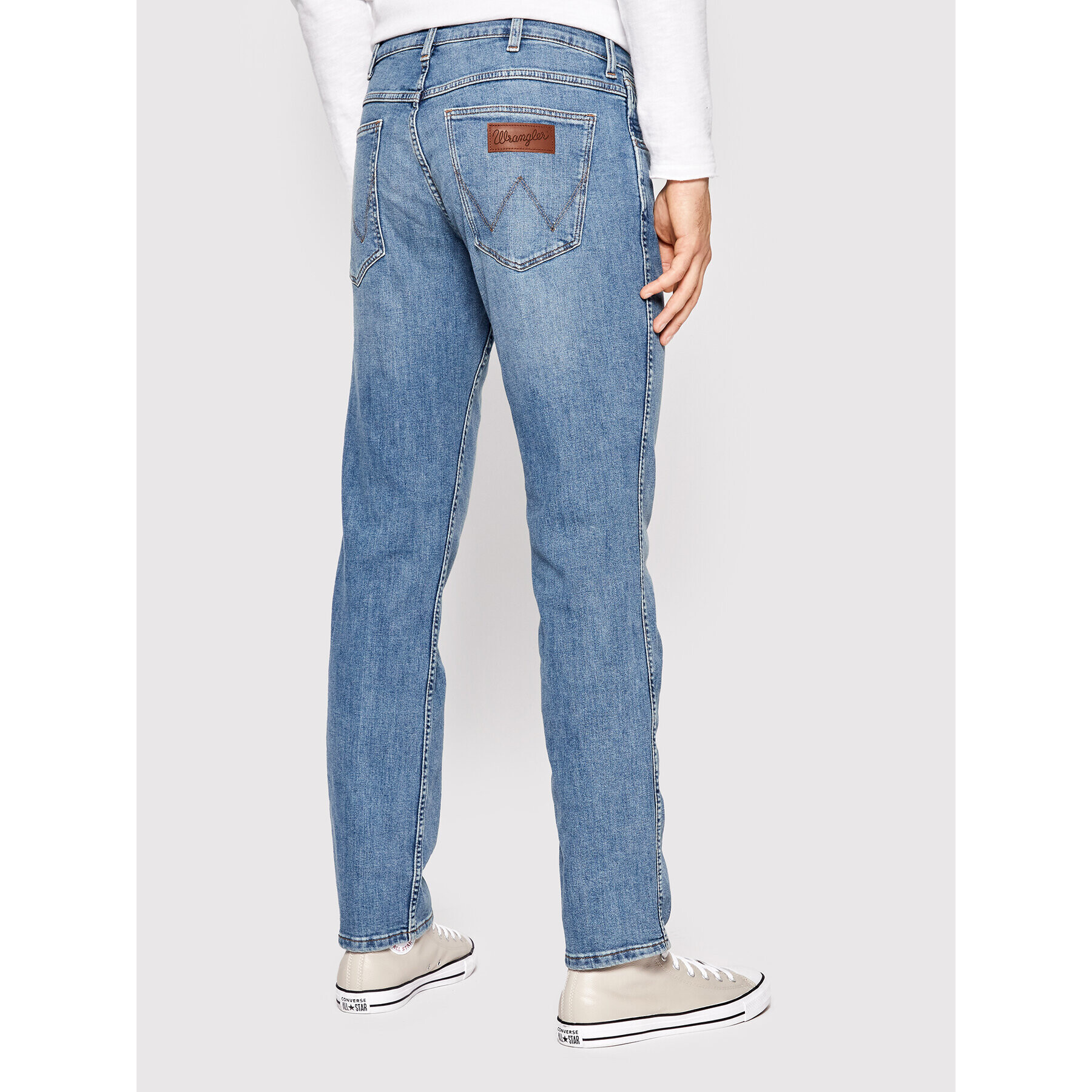 Wrangler Jeansy Greensboro W15QYJ38R Modrá Regular Fit - Pepit.cz