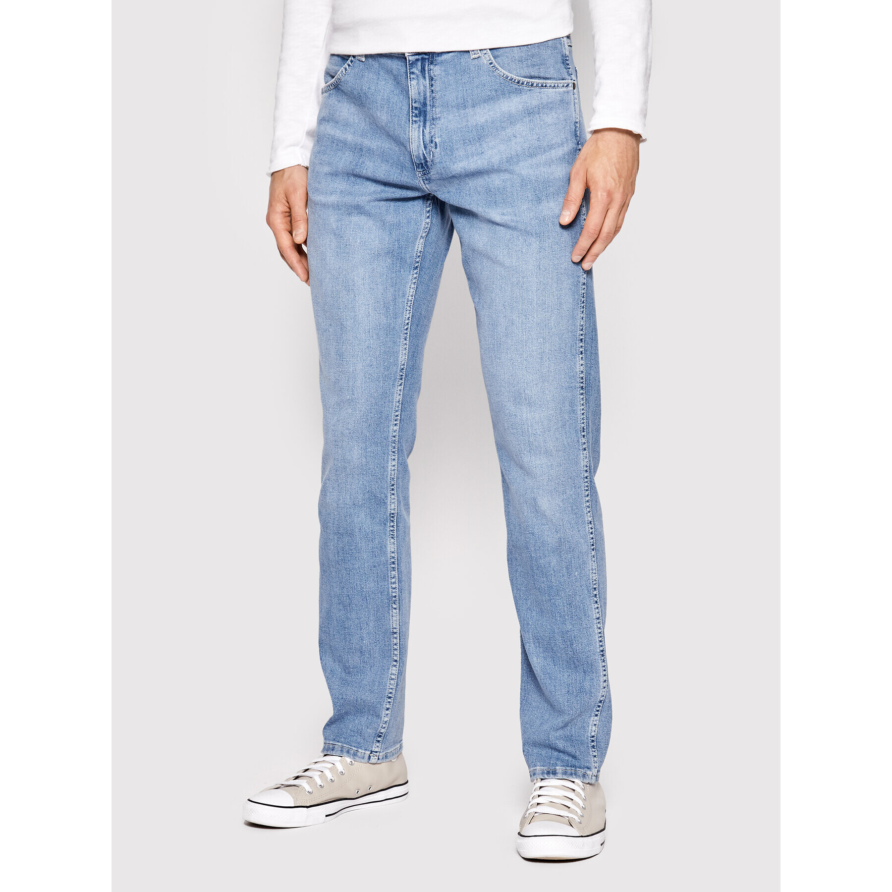 Wrangler Jeansy Greensboro W15QYJ38T Modrá Regular Fit - Pepit.cz