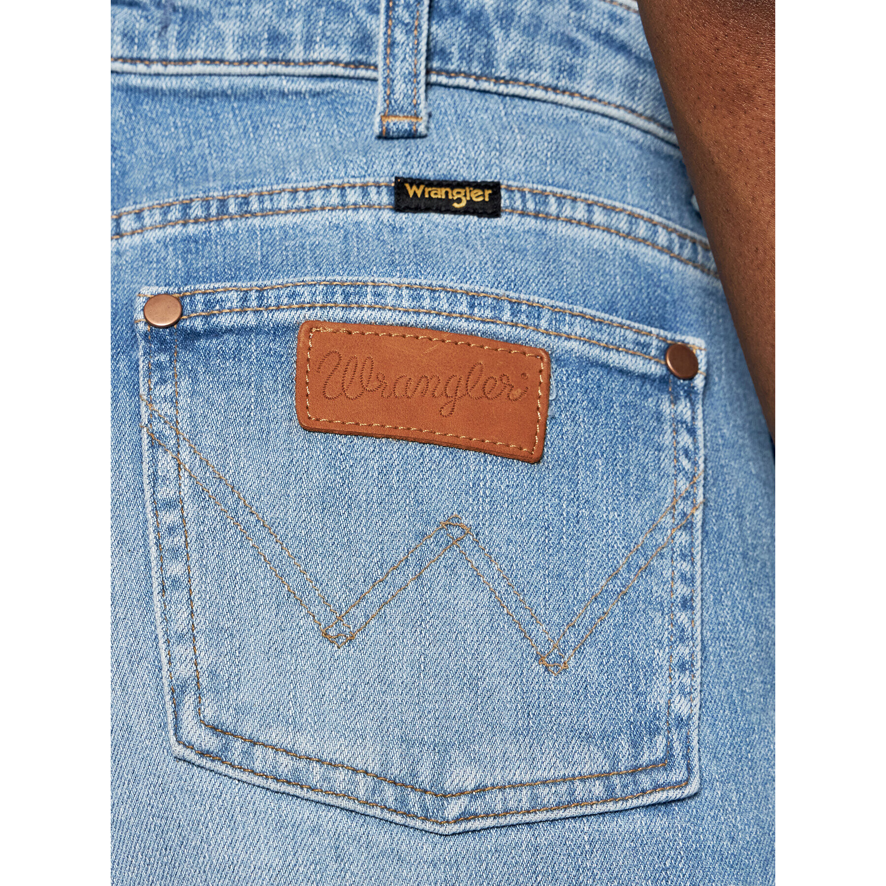 Wrangler Jeansy Kick Flare W206JH28W Tmavomodrá Regular Fit - Pepit.cz