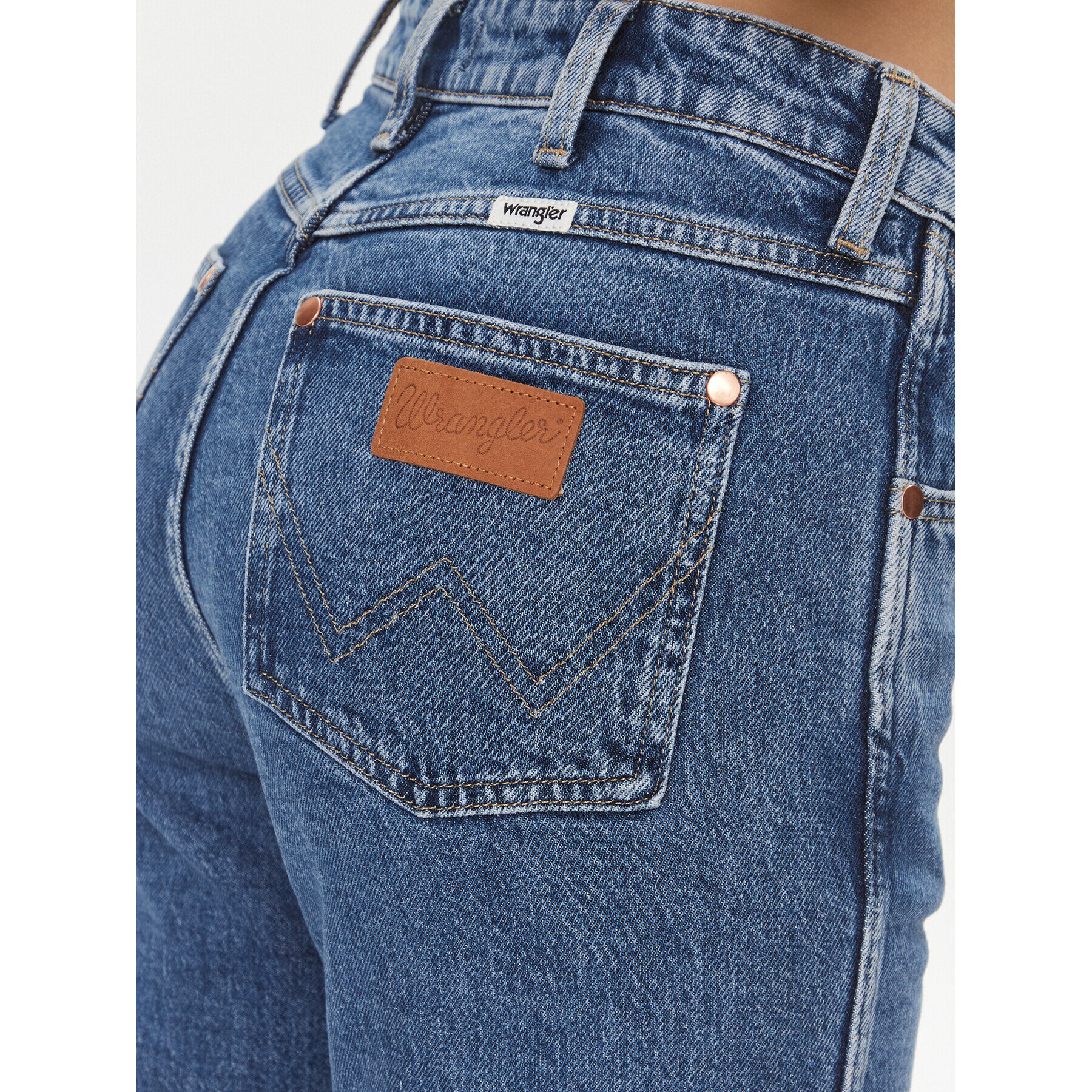 Wrangler Jeansy Kylie 112342850 Modrá Slim Fit - Pepit.cz