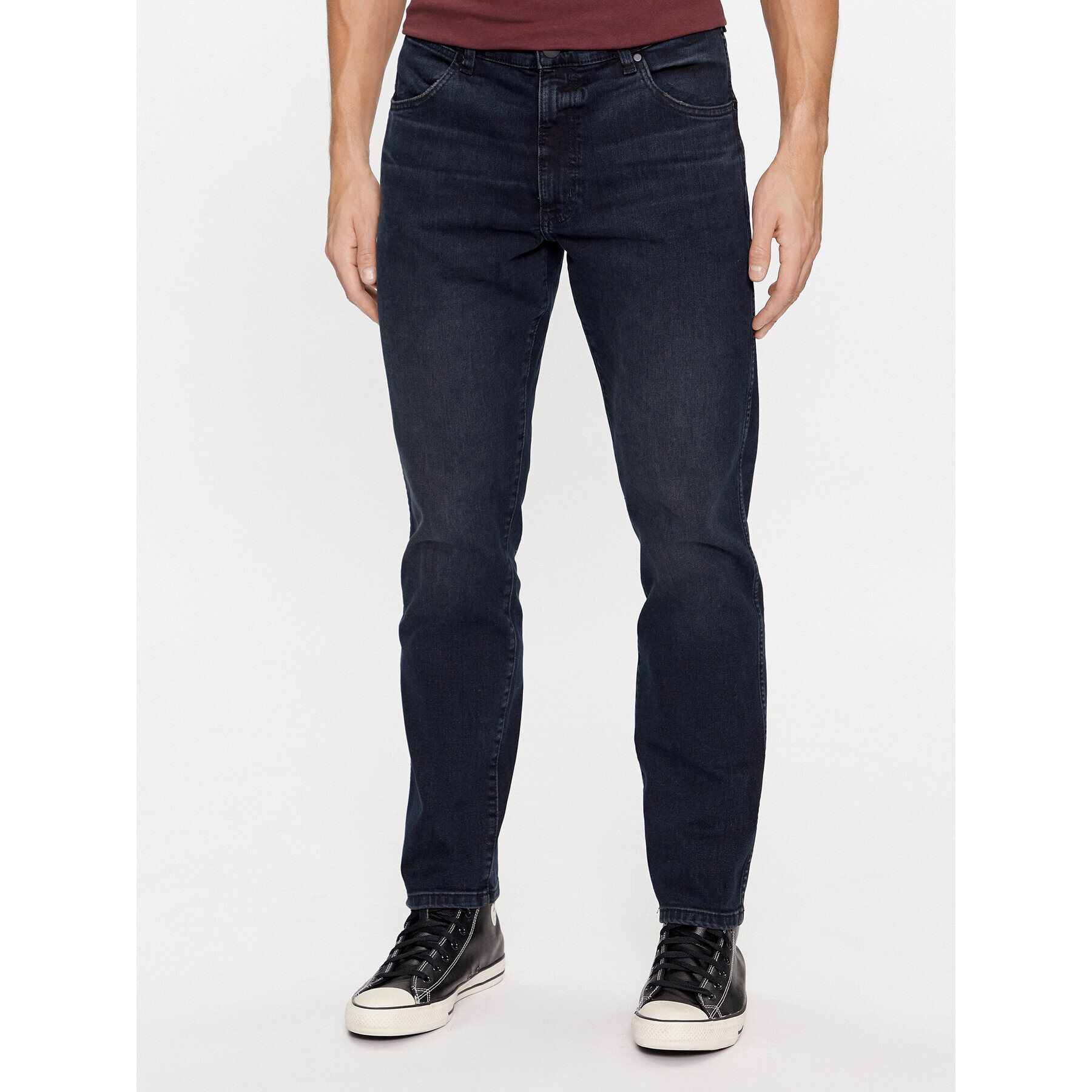 Wrangler Jeansy Larston 112341426 Tmavomodrá Slim Fit - Pepit.cz