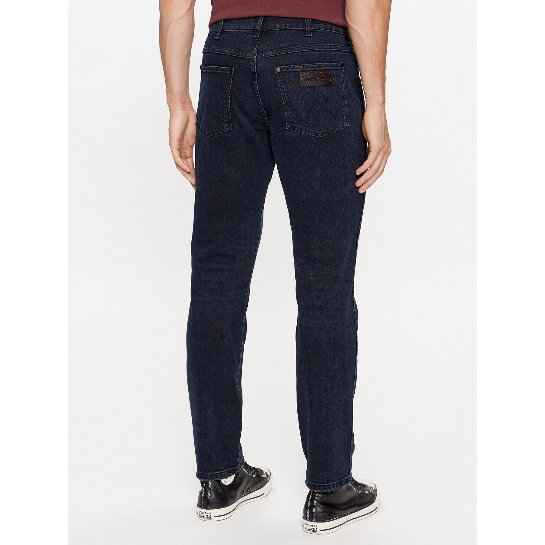 Wrangler Jeansy Larston 112341426 Tmavomodrá Slim Fit - Pepit.cz