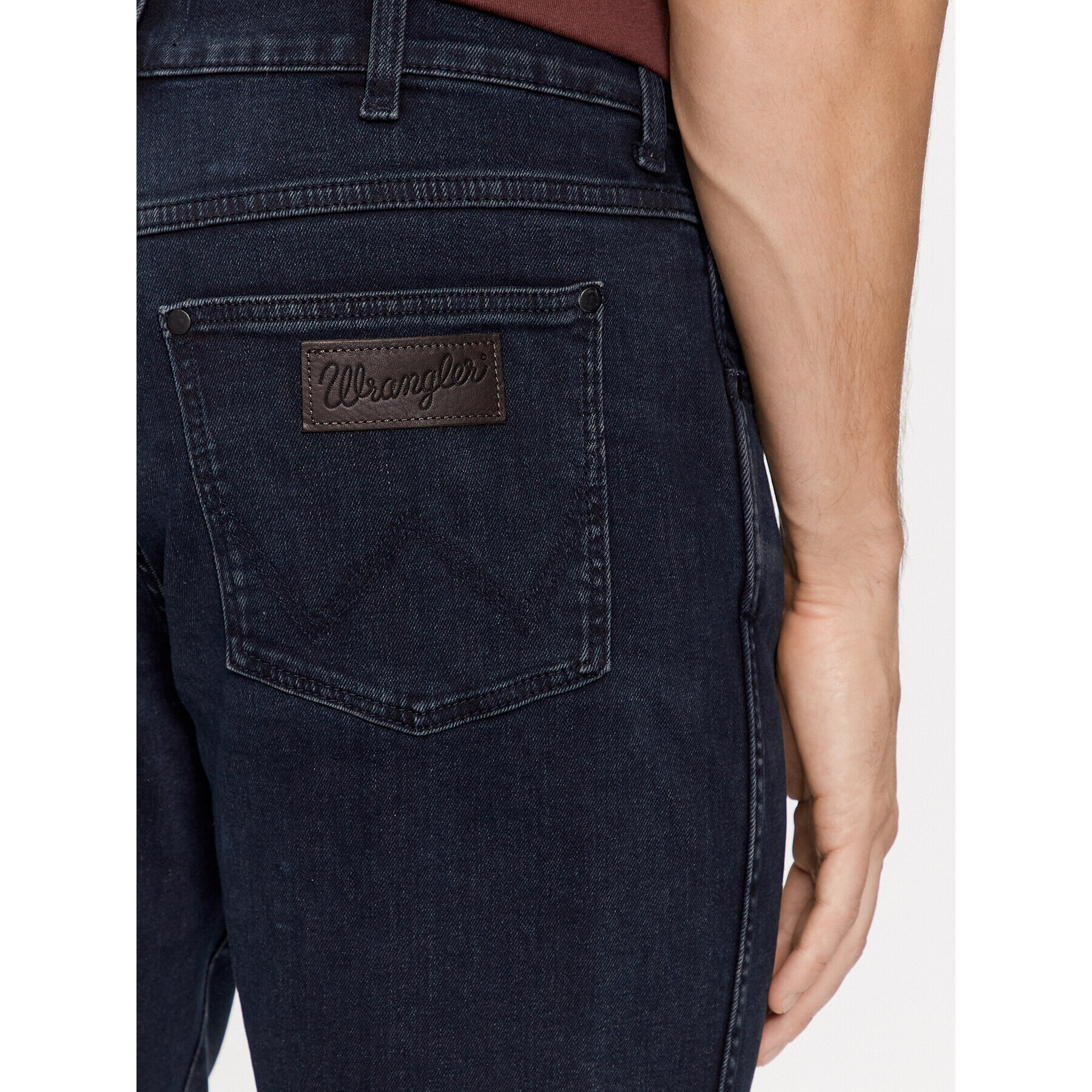 Wrangler Jeansy Larston 112341426 Tmavomodrá Slim Fit - Pepit.cz