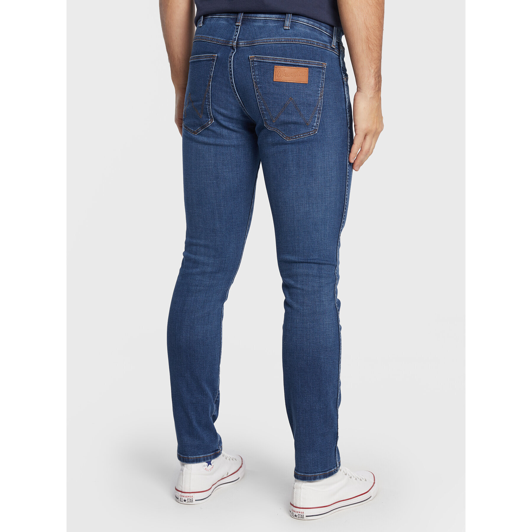 Wrangler Jeansy Larston 812 W18SCS23I 112320848 Tmavomodrá Slim Tapered Fit - Pepit.cz