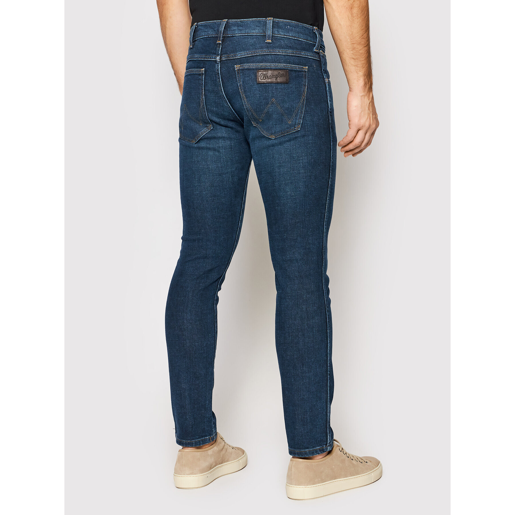 Wrangler Jeansy Larston W18S28292 Tmavomodrá Slim Fit - Pepit.cz