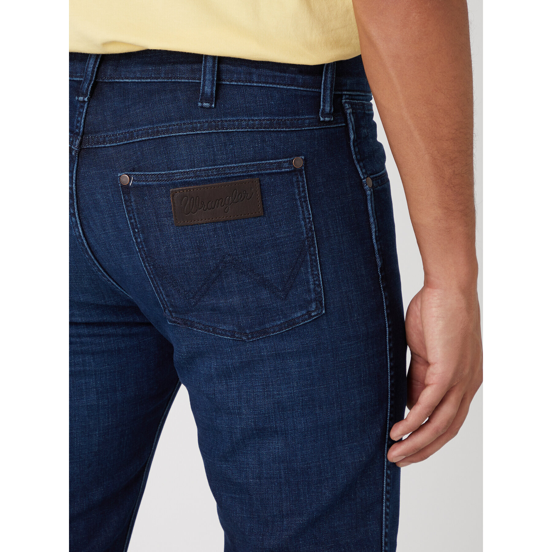 Wrangler Jeansy Larston W18S74Y88 112331092 Tmavomodrá Slim Taper Fit - Pepit.cz