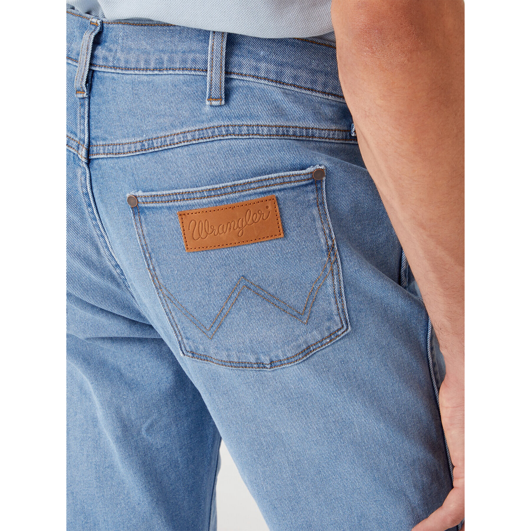 Wrangler Jeansy Larston W18S84Z95 112330753 Modrá Slim Fit - Pepit.cz