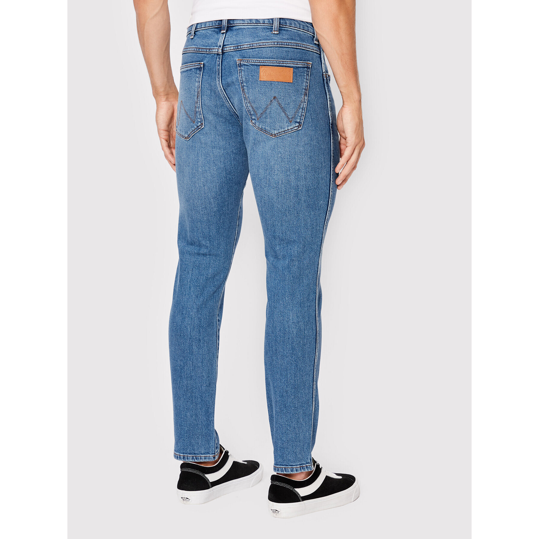 Wrangler Jeansy Larston W18SJX21Y Modrá Slim Tapered Fit - Pepit.cz