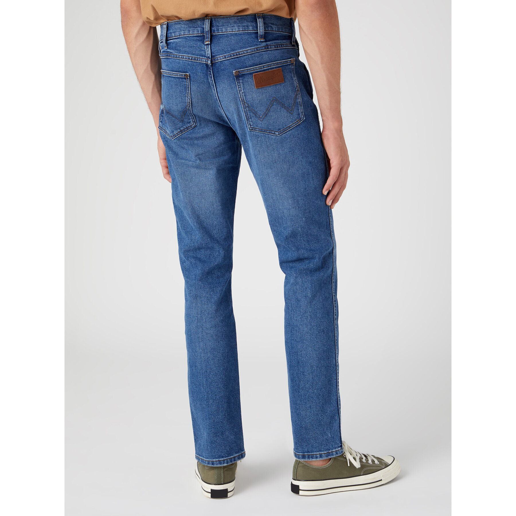 Wrangler Jeansy Larston W18SYLZ71 112330754 Modrá Slim Fit - Pepit.cz