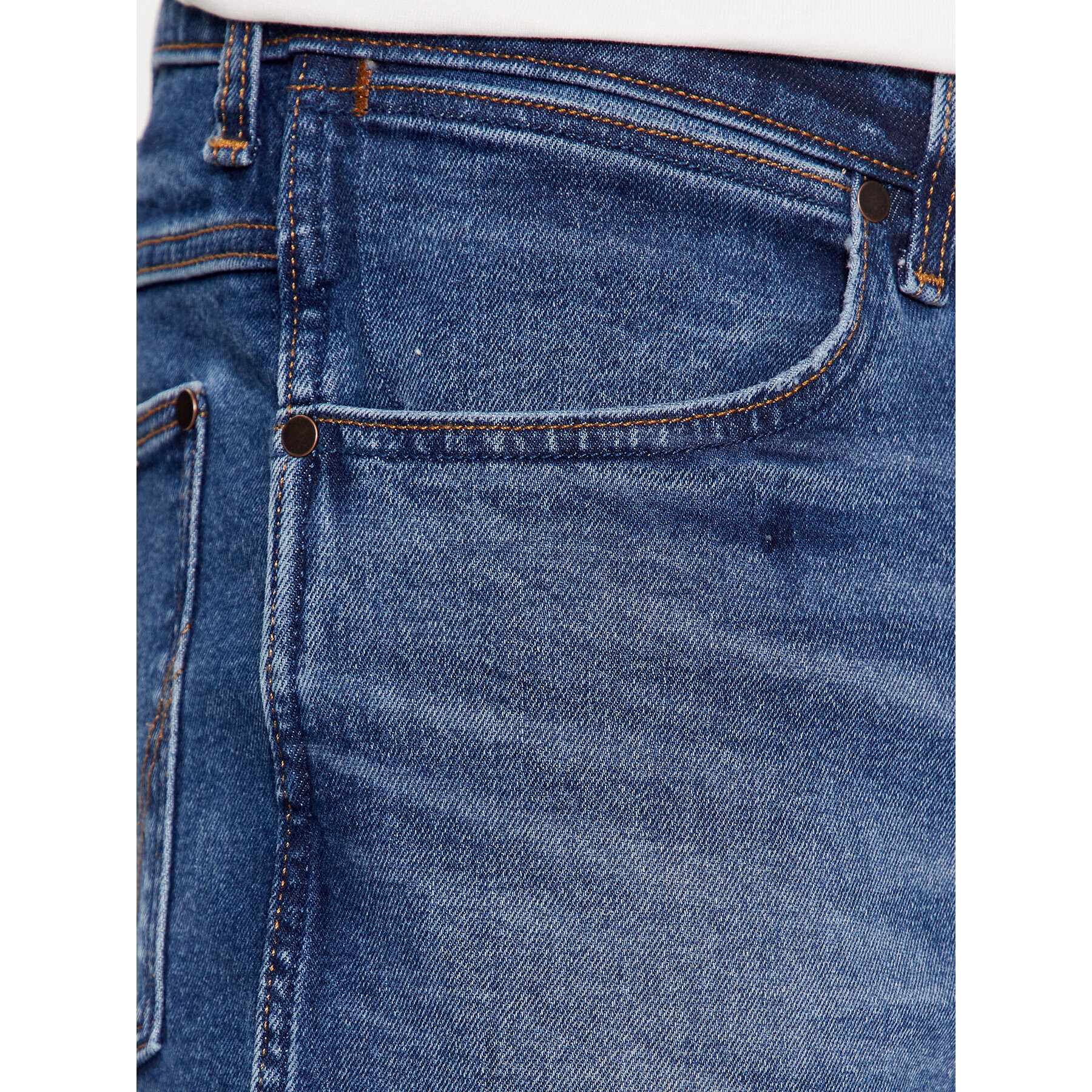 Wrangler Jeansy River 112341401 Modrá Tapered Leg - Pepit.cz