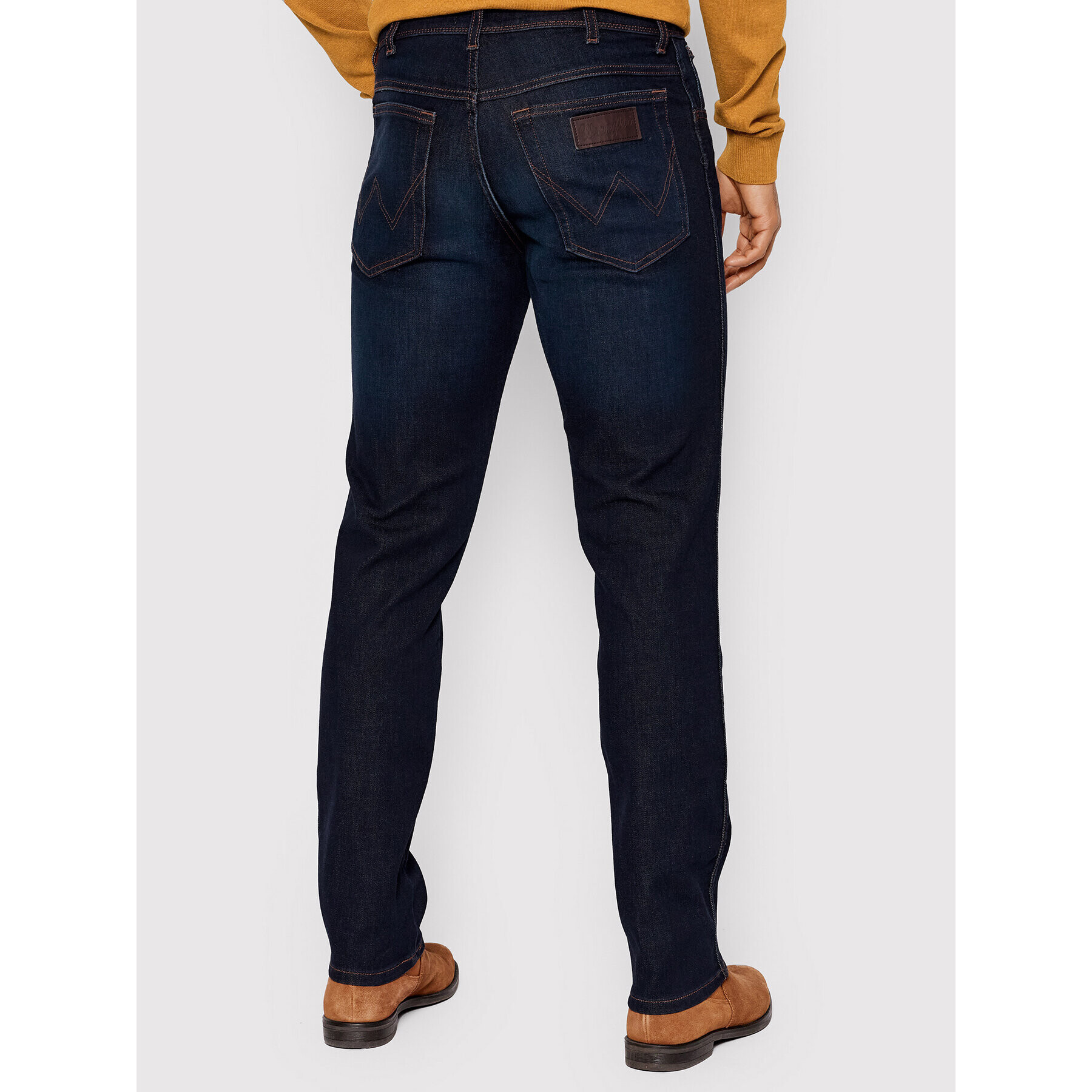 Wrangler Jeansy Texas W12SAO990 Tmavomodrá Slim Fit - Pepit.cz