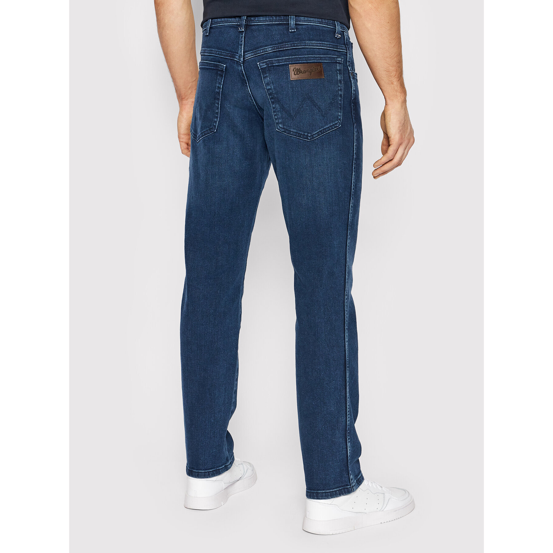 Wrangler Jeansy Texas W12SLR29F Tmavomodrá Slim Fit - Pepit.cz