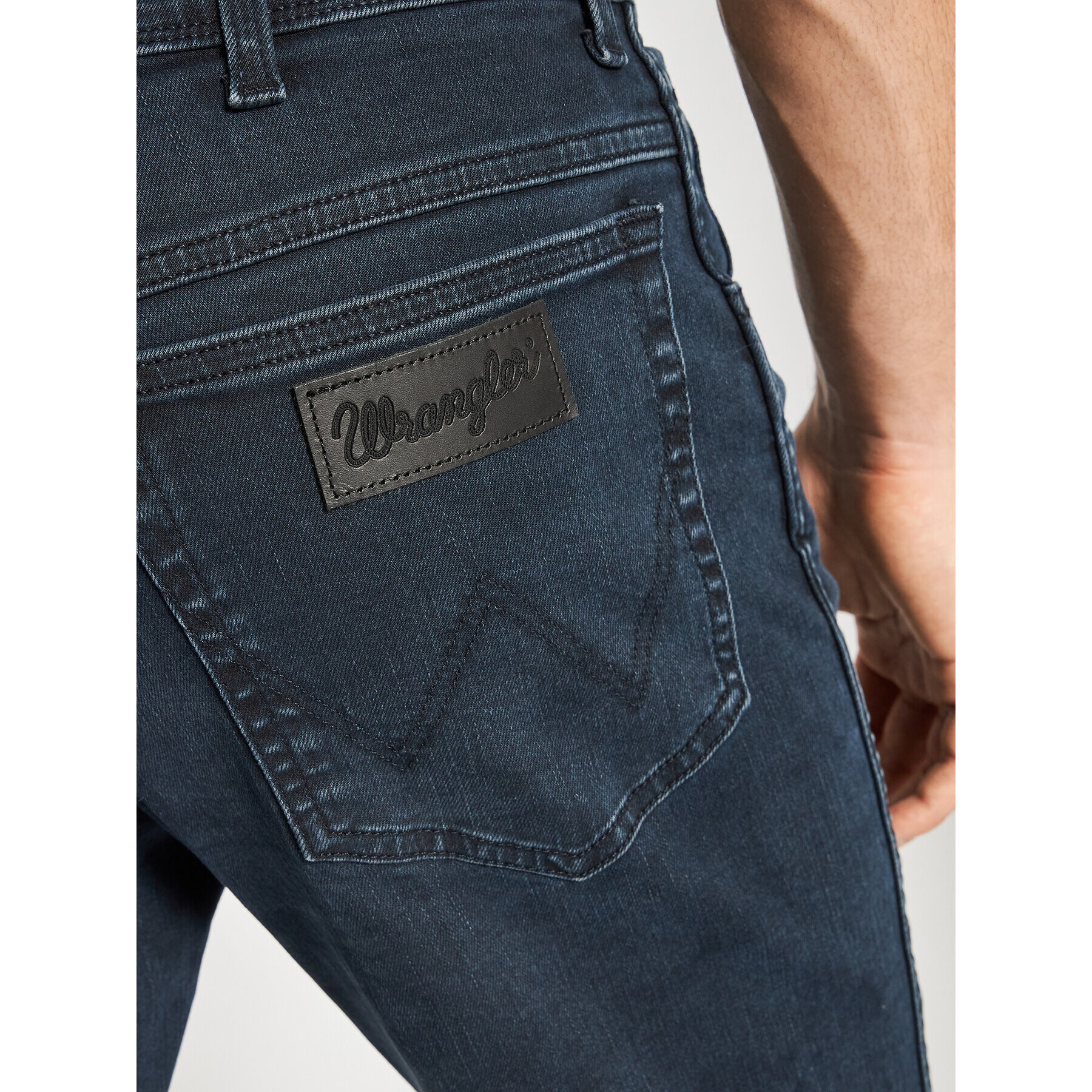 Wrangler Jeansy Texas W12SLT364 Tmavomodrá Slim Fit - Pepit.cz