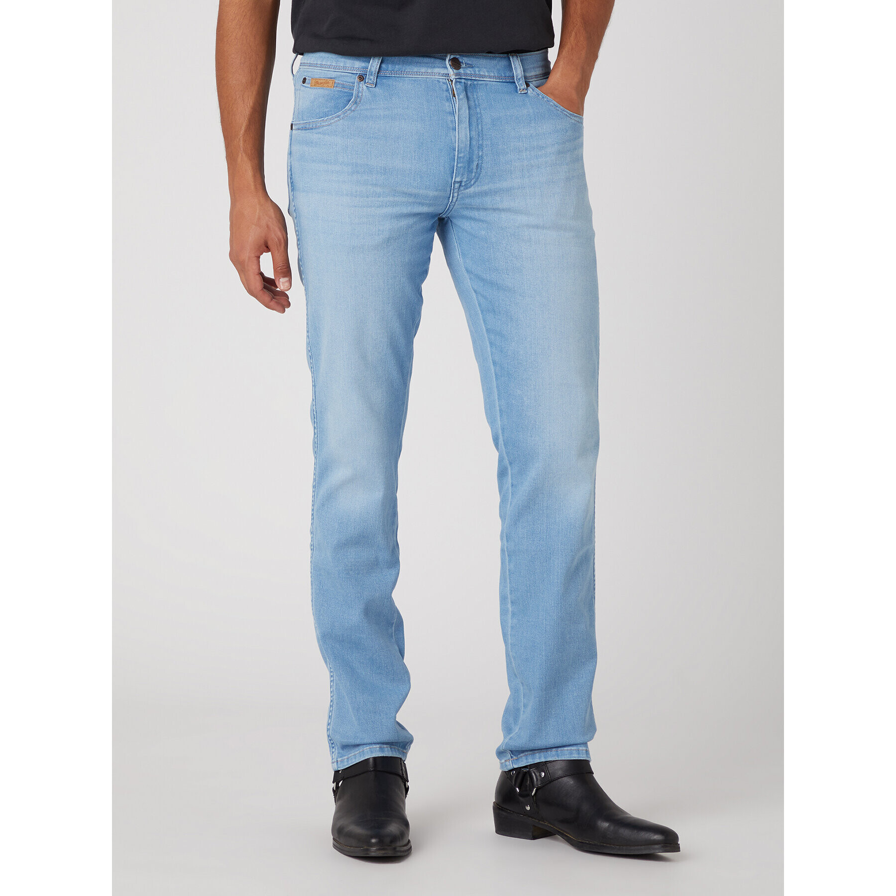 Wrangler Jeansy Texas W12SXPZ87 112330698 Modrá Authentic Slim Fit - Pepit.cz